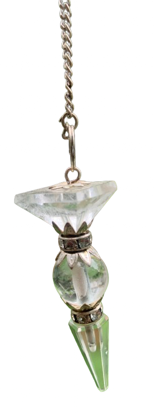Clear Quartz Pendulum