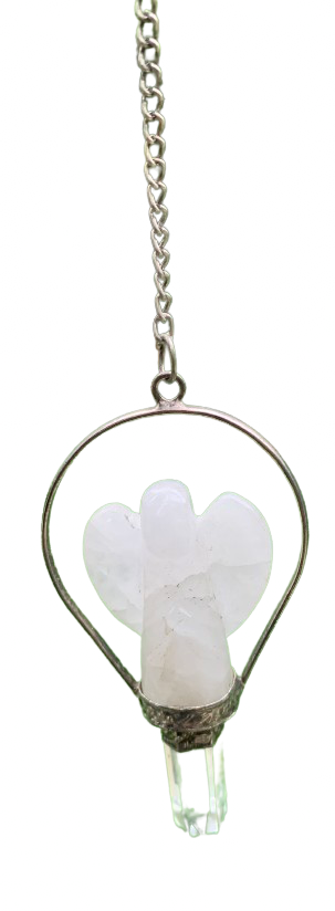 Angel Clear Quartz Pendulum