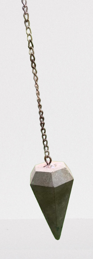 Pyrite Faceted Pendulum