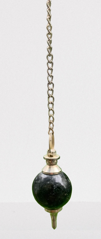 Black Tourmaline Sphere Pendulum