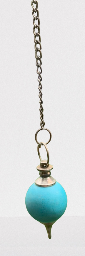 Turquoise Sphere Pendulum