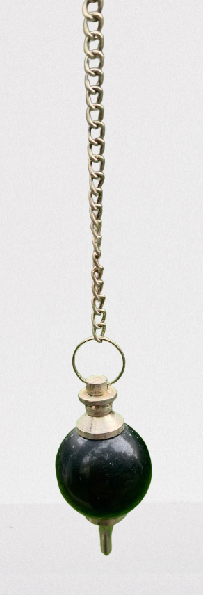 Black Obsidian Sphere Pendulum