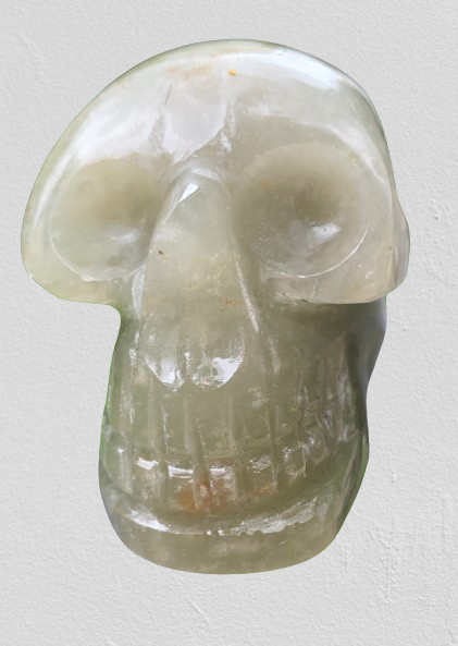 Aventurine Skull