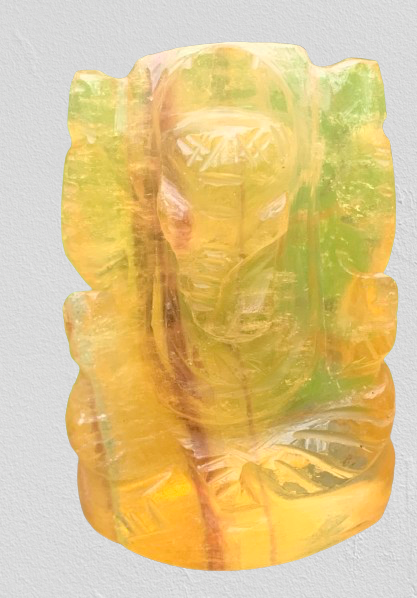 Fluorite Ganesha