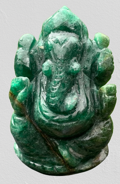 Green Aventurine Ganesha