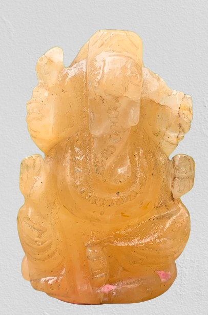 Peach Aventurine Ganesha