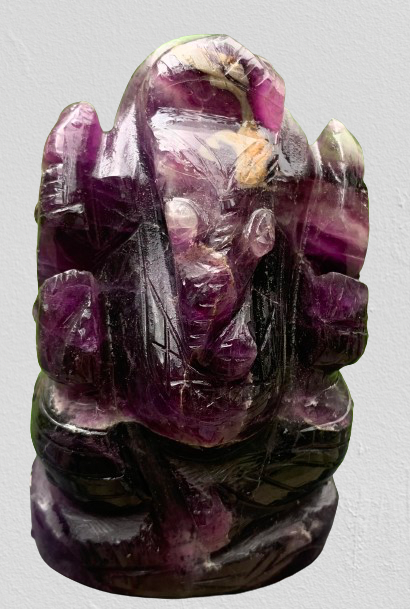 Fluorite Ganesha