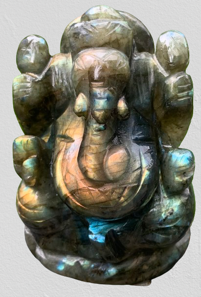 Labradorite Ganesha