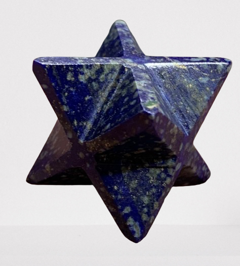 Lapis Lazuli Merkaba Star