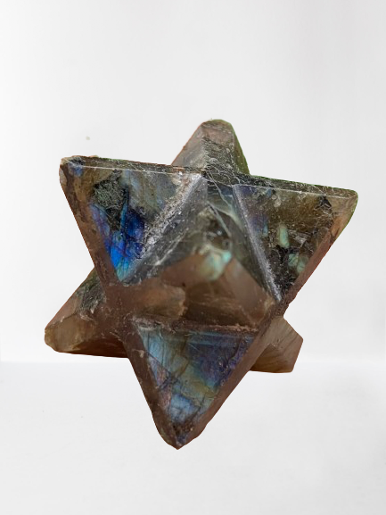 Labradorite Merkaba Star