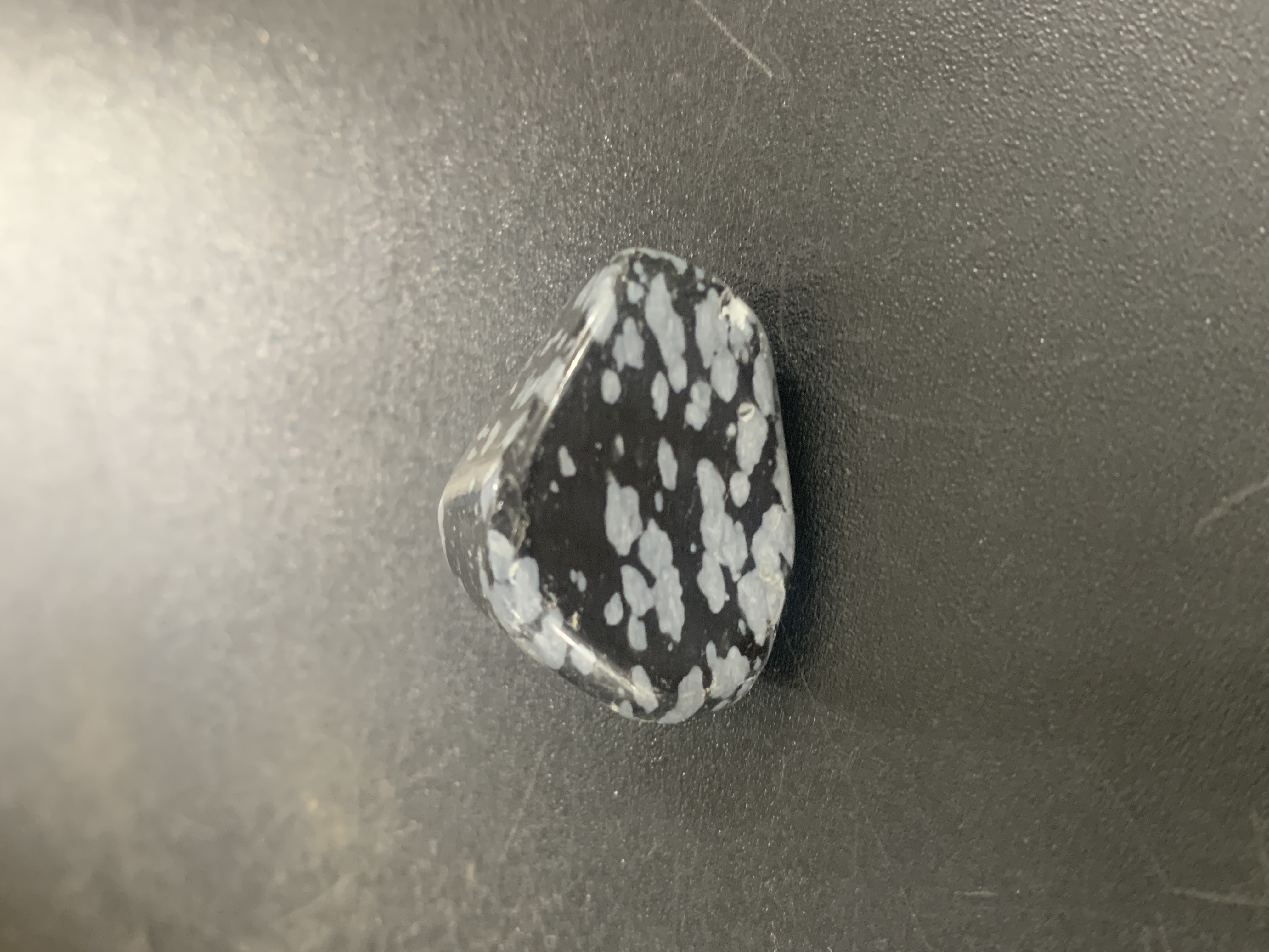 Snow Flake Obsedian Tumble