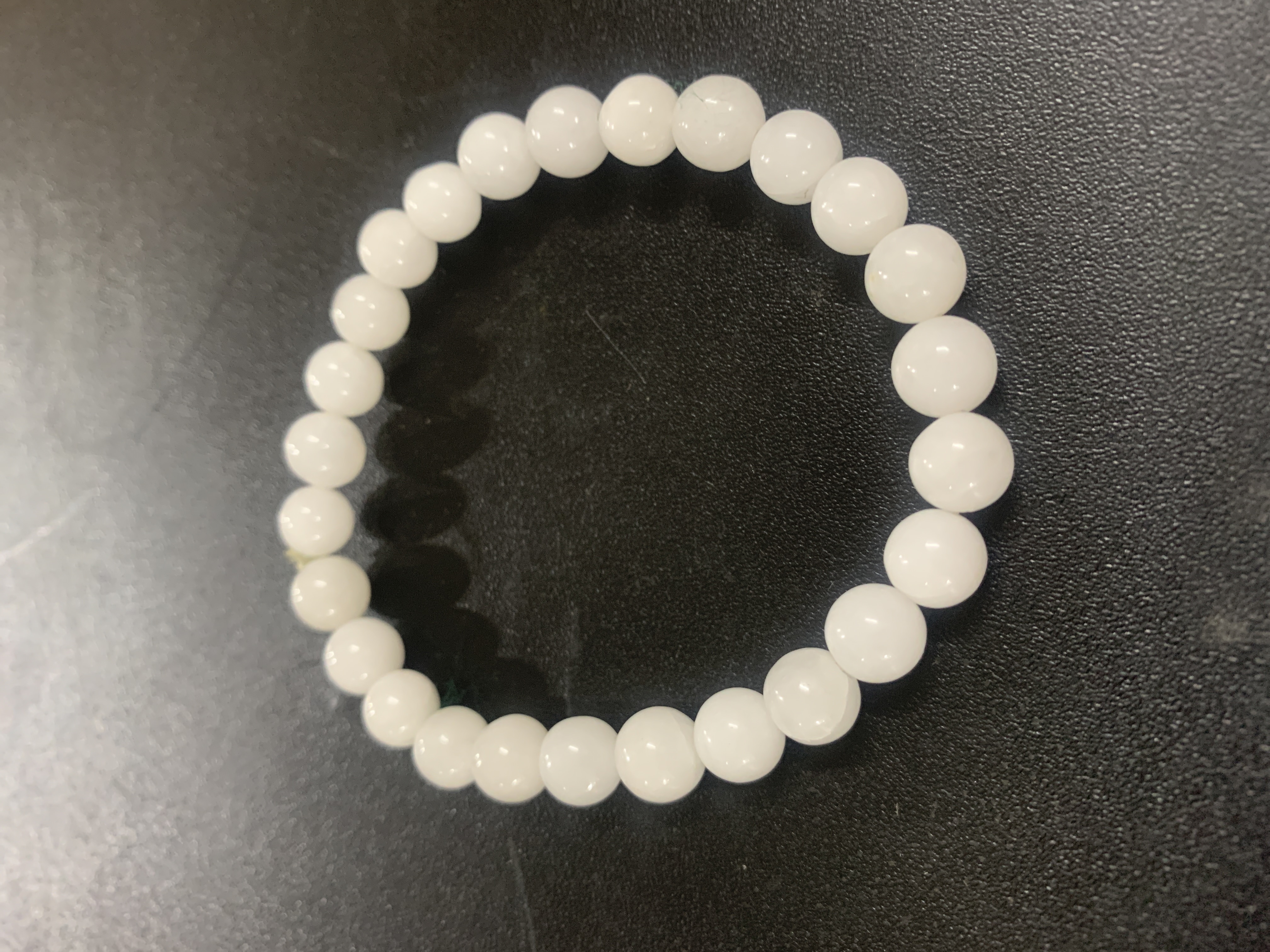White Agate Bracelet