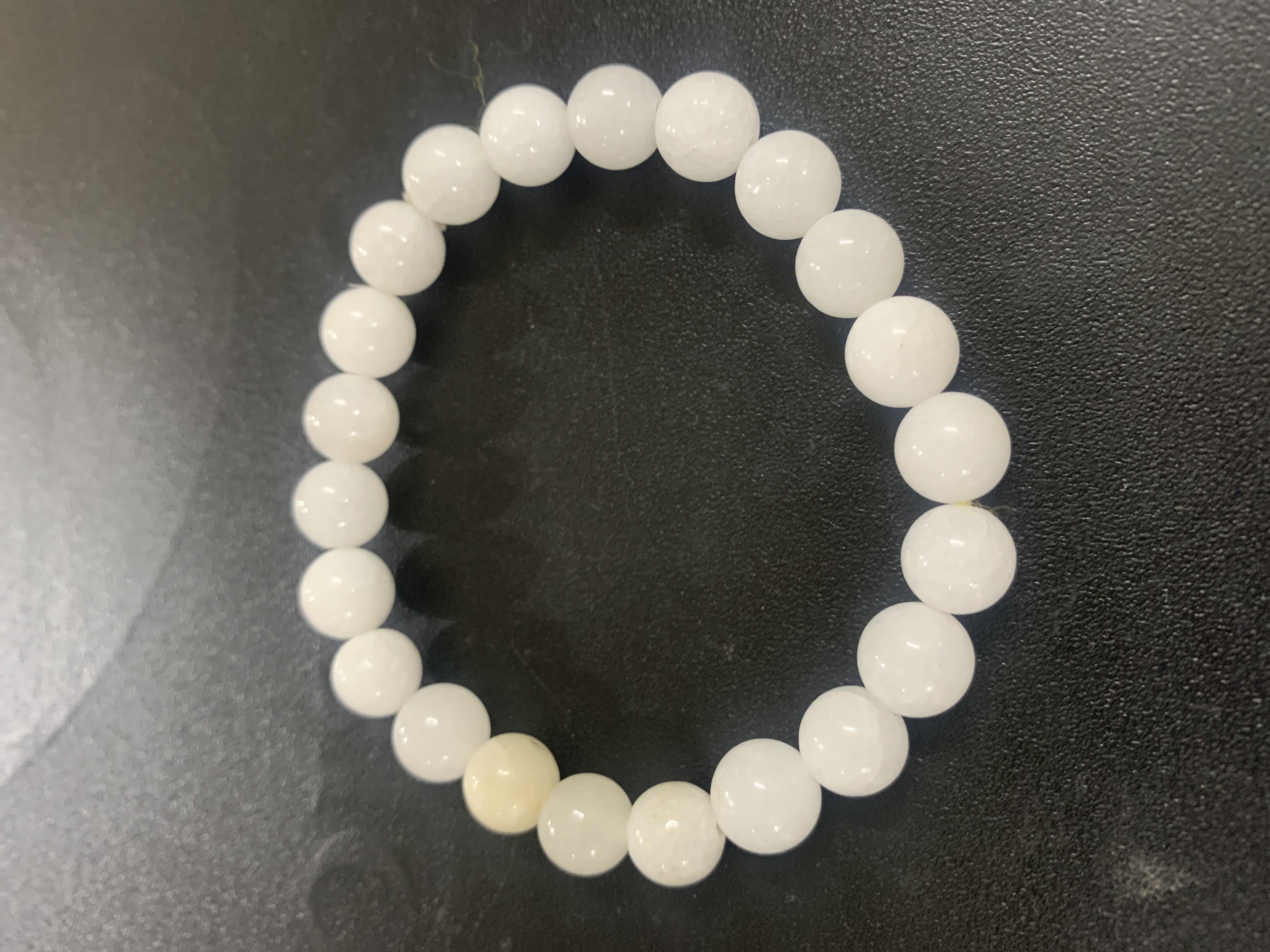 White Agate Bracelet