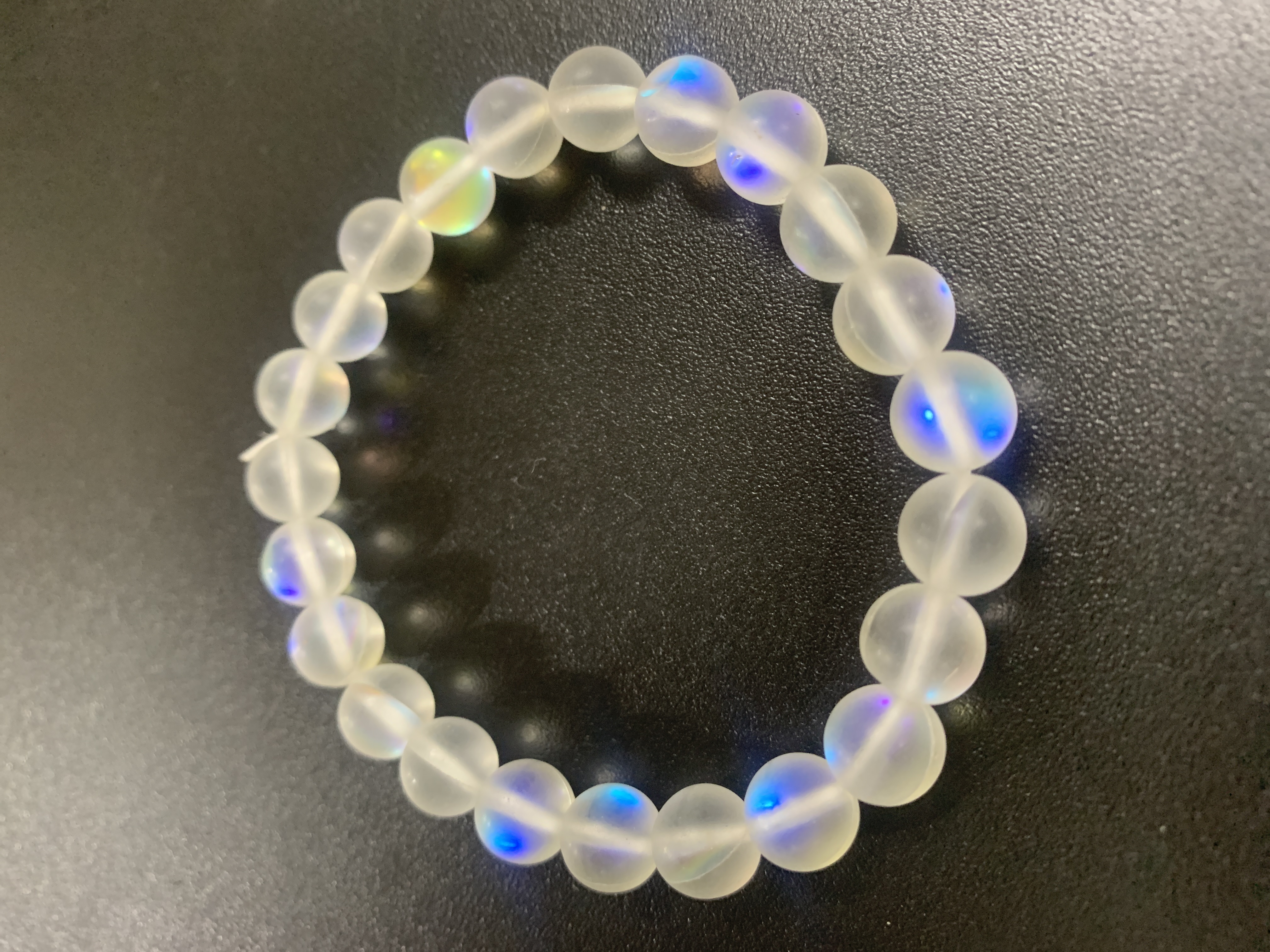 Aqua Aura Quartz Bracelet
