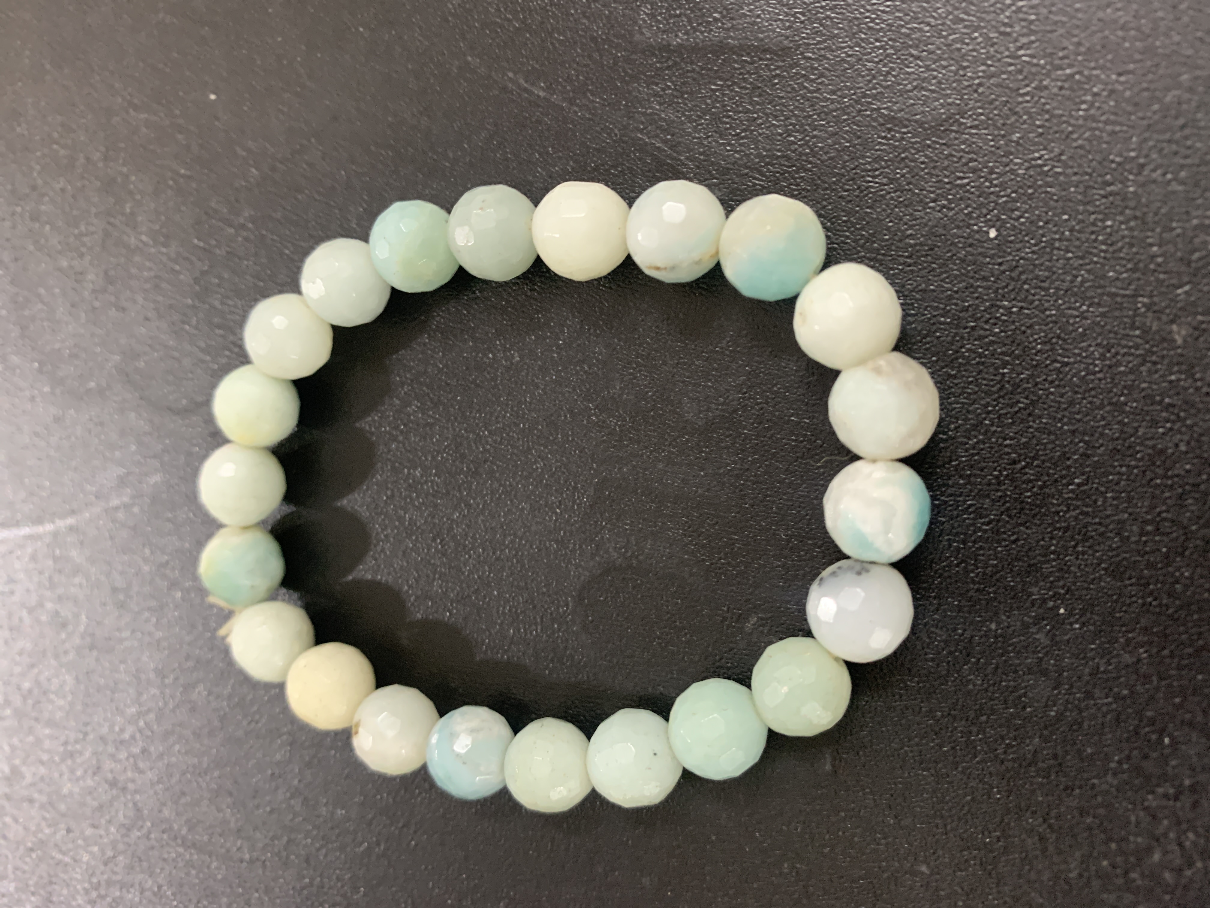Amazonite Faceted Bracelet