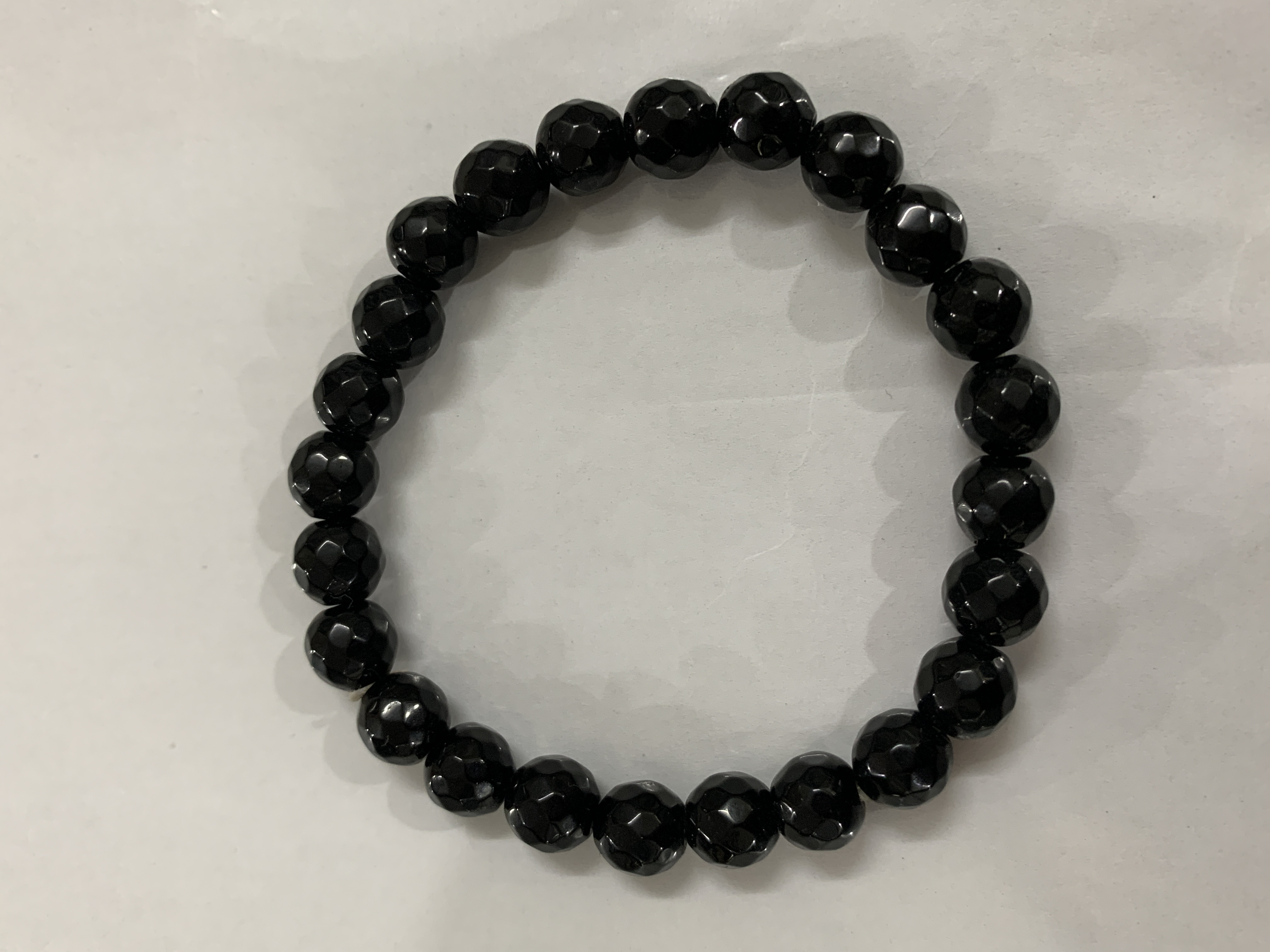 Onyx Faceted Bracelet