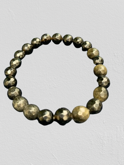 Obsedian Faceted Bracelet