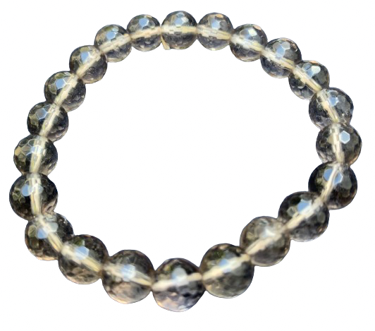 Smoky Quartz Faceted Bracelet