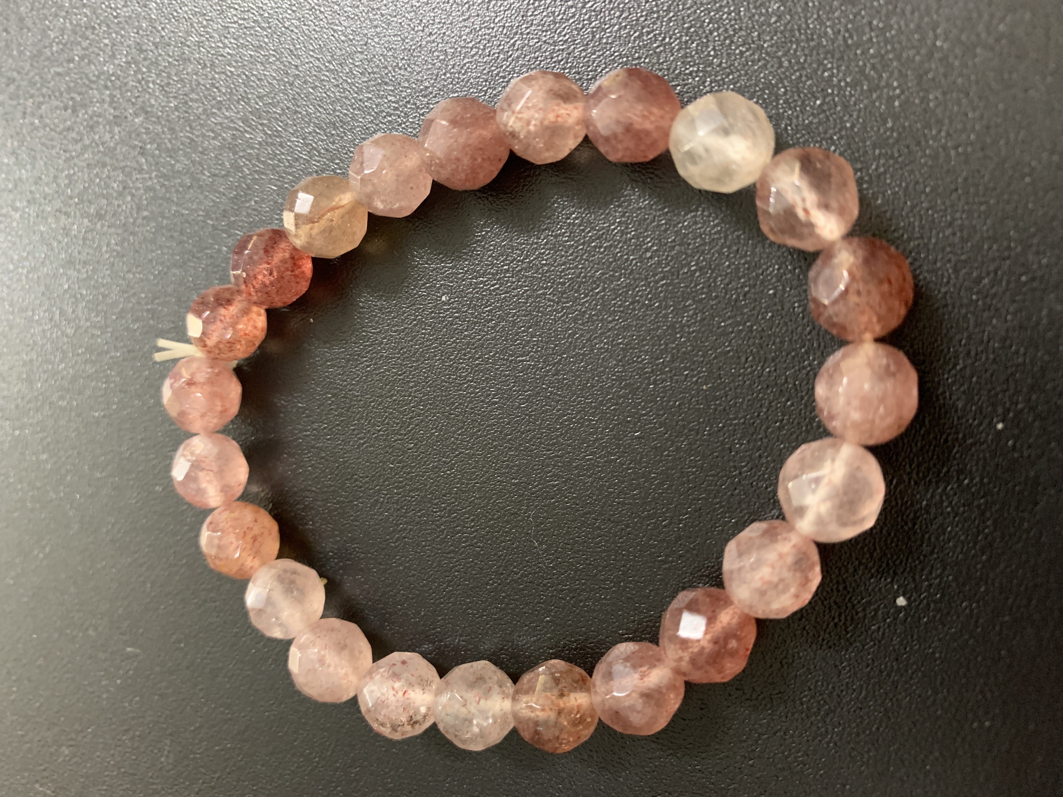 Strawberry Quartz Bracelet