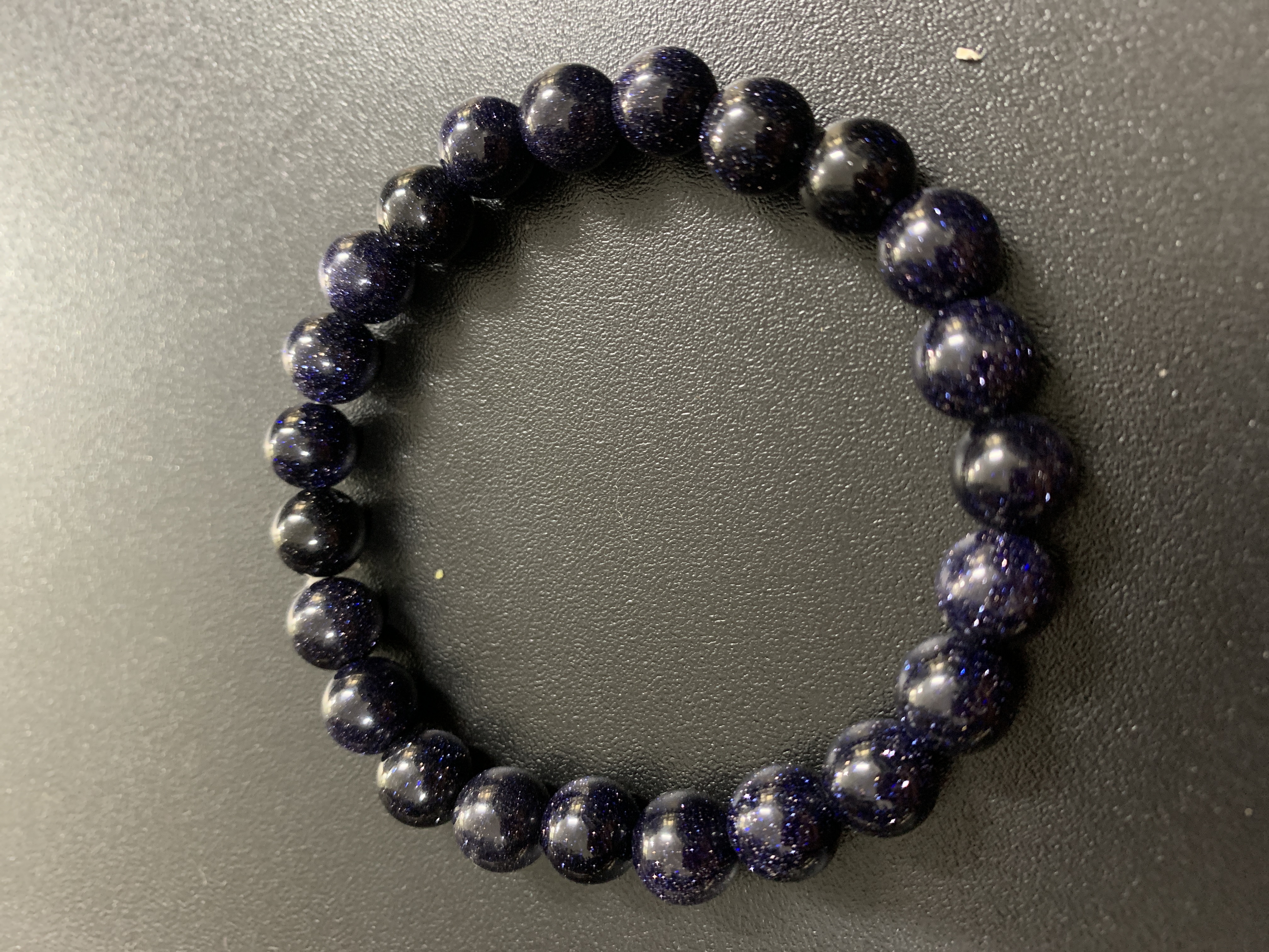 Blue Gold Stone Bracelet