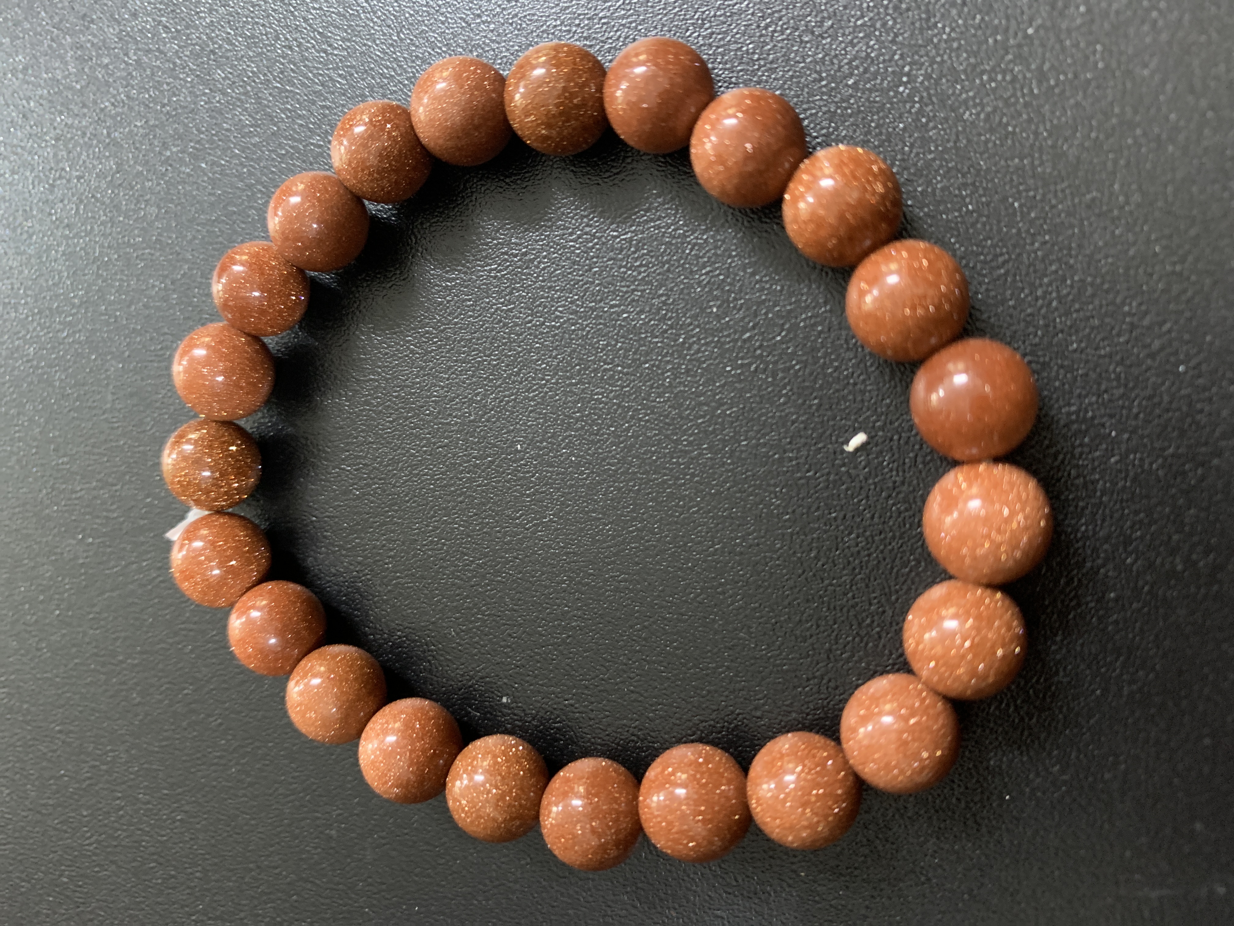 Red Gold Stone Bracelet