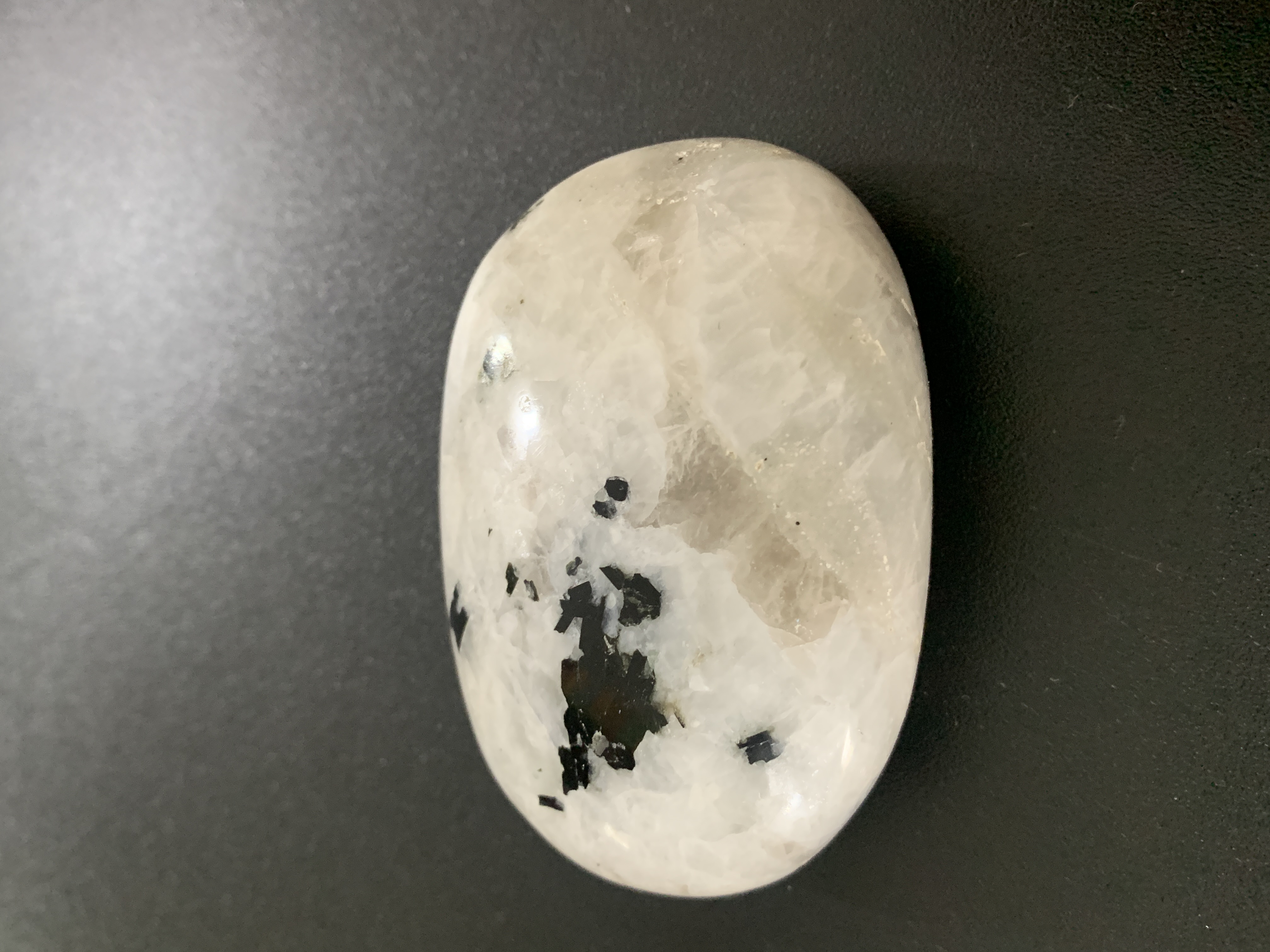 Rainbow Moonstone Palm Stone