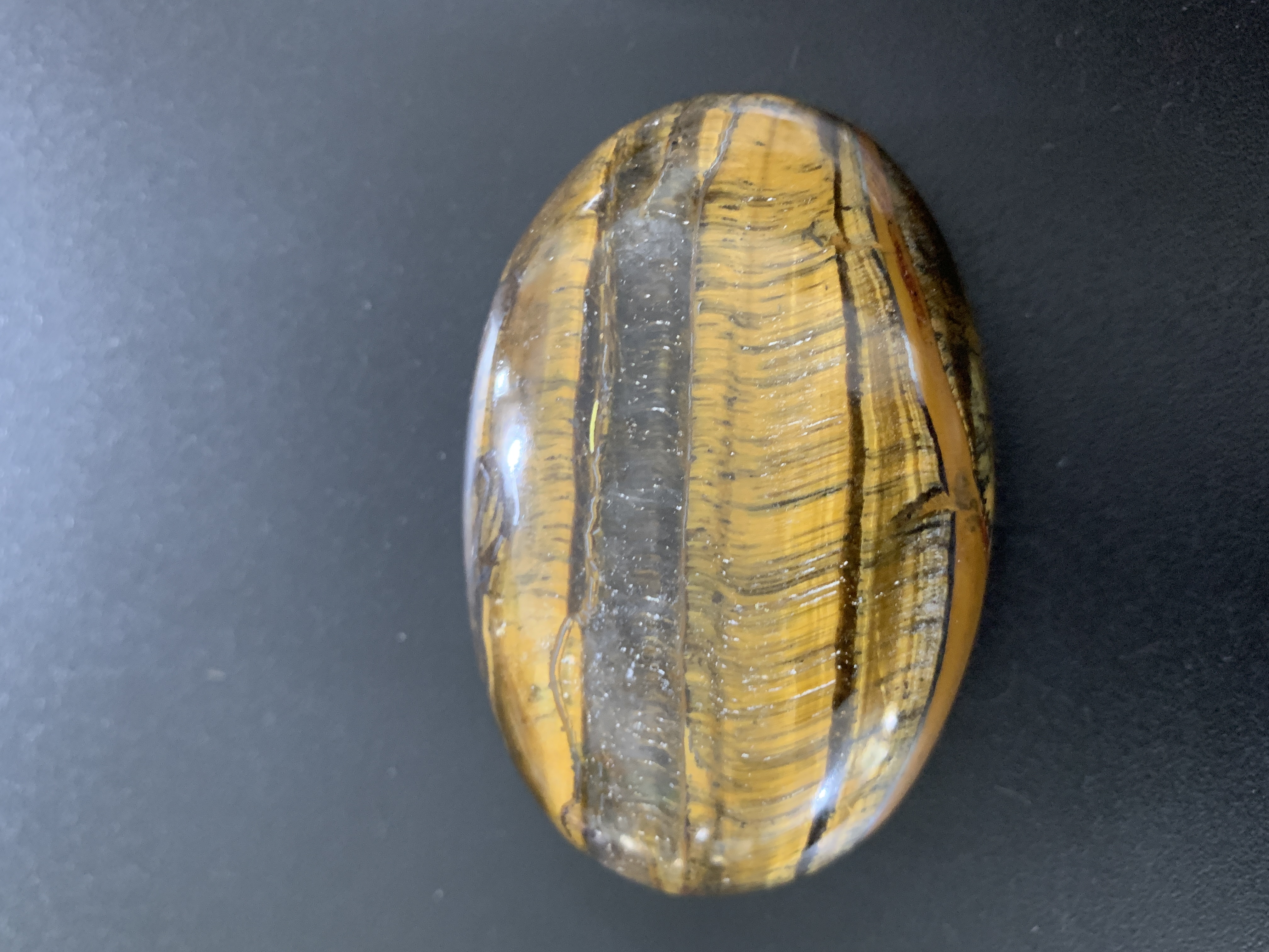 Tiger’s Eye Palm Stone