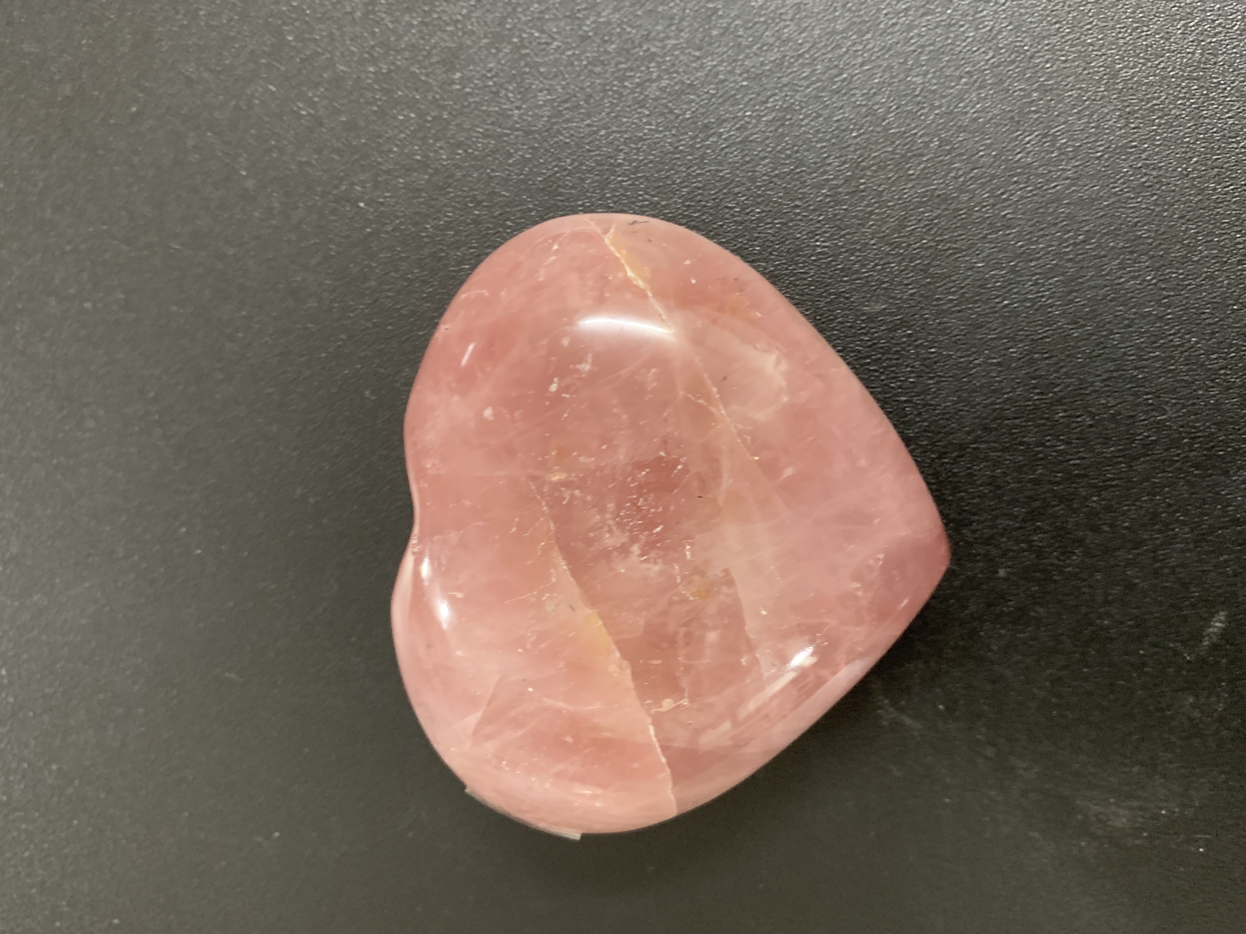 Rose Quartz Heart