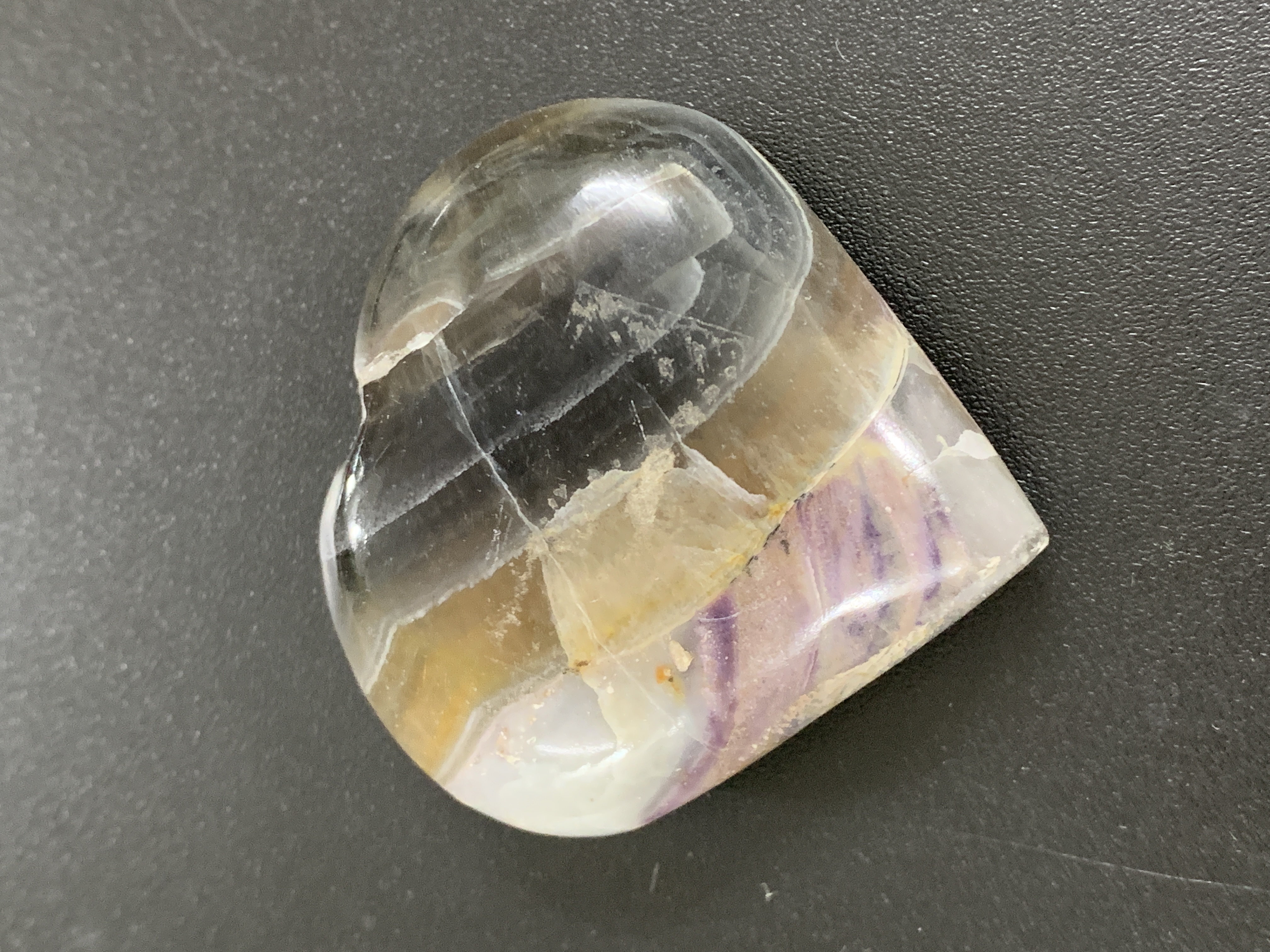 Fluorite Heart