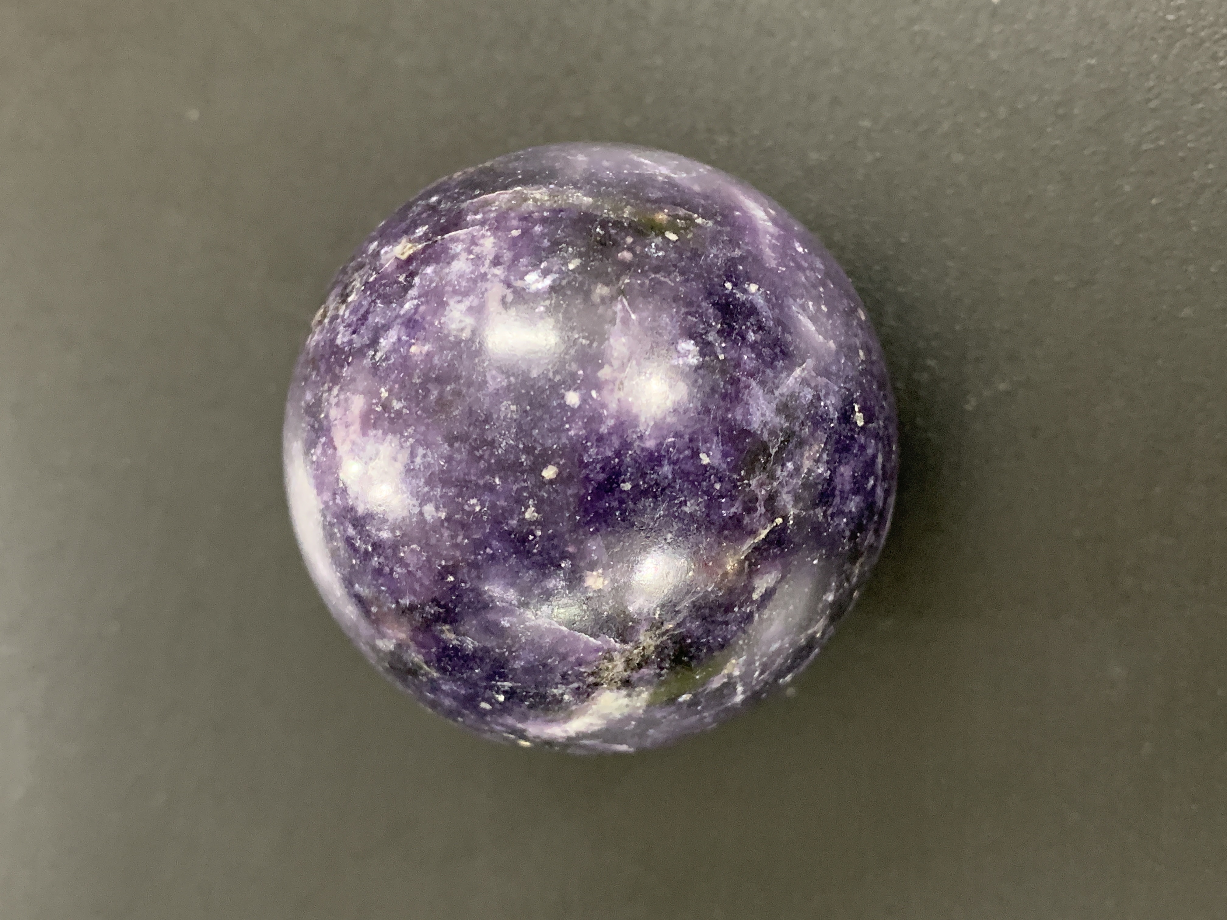 Lepidolite Sphere