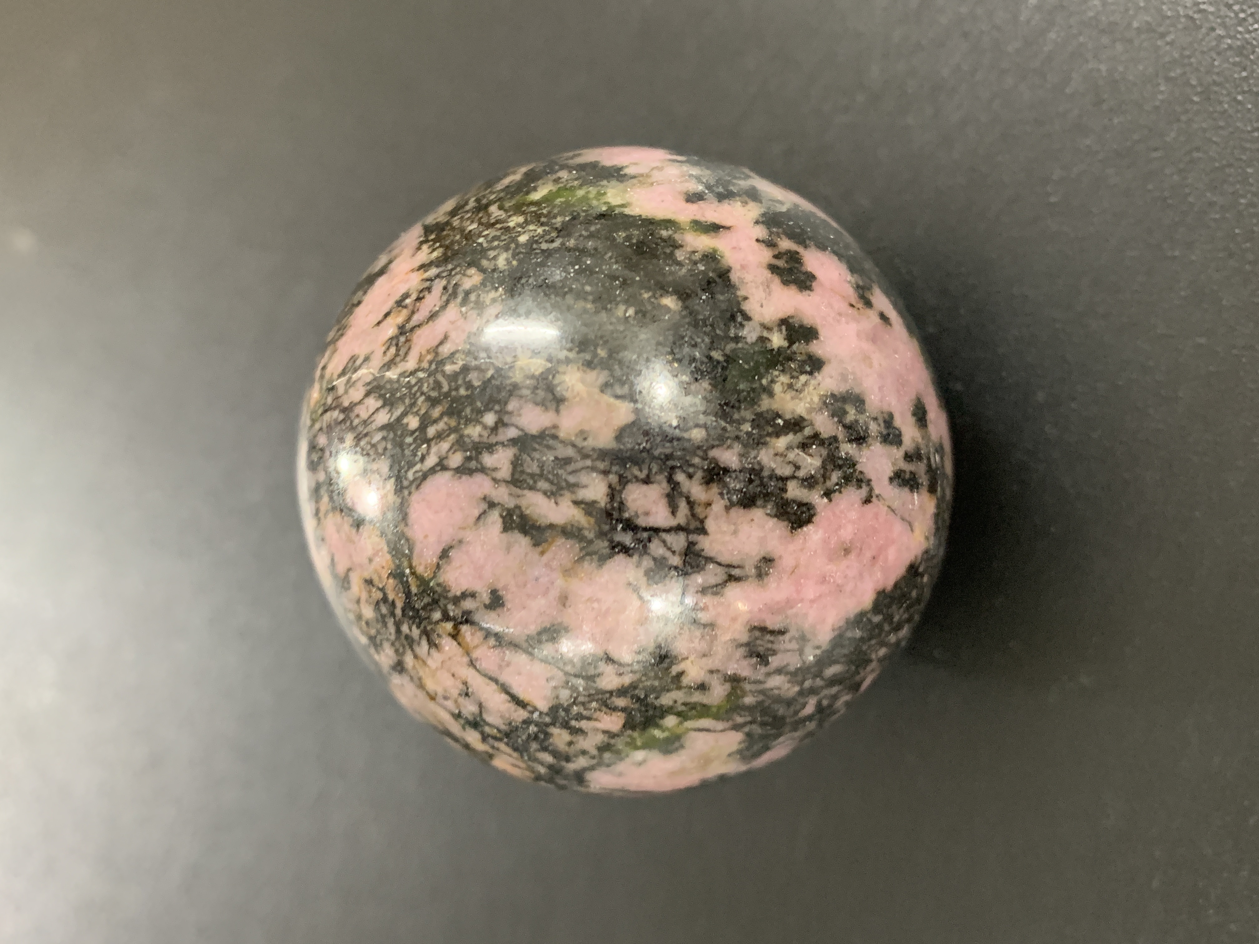 Rhodonite Sphere