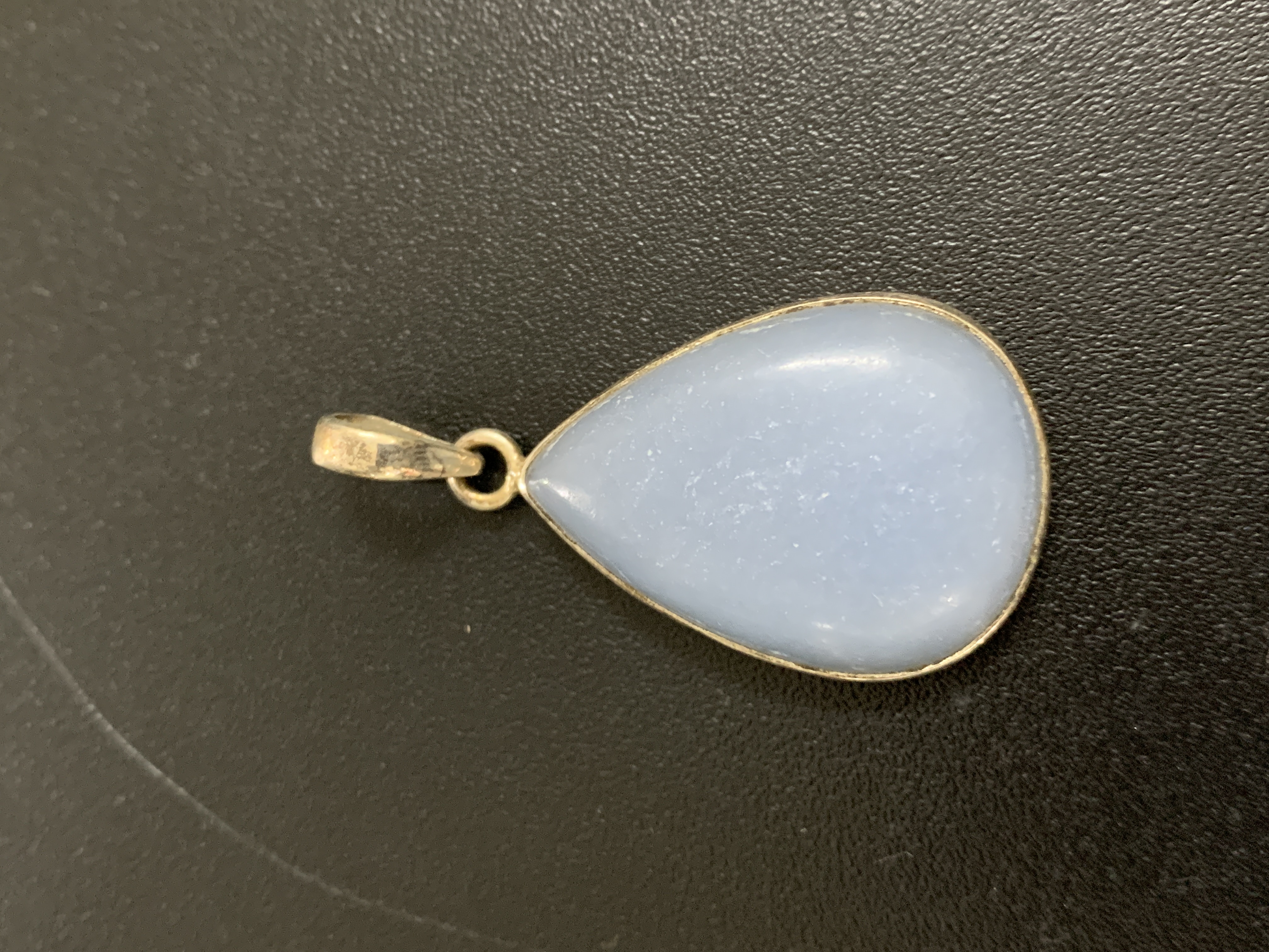 Angelite Silver Pendant