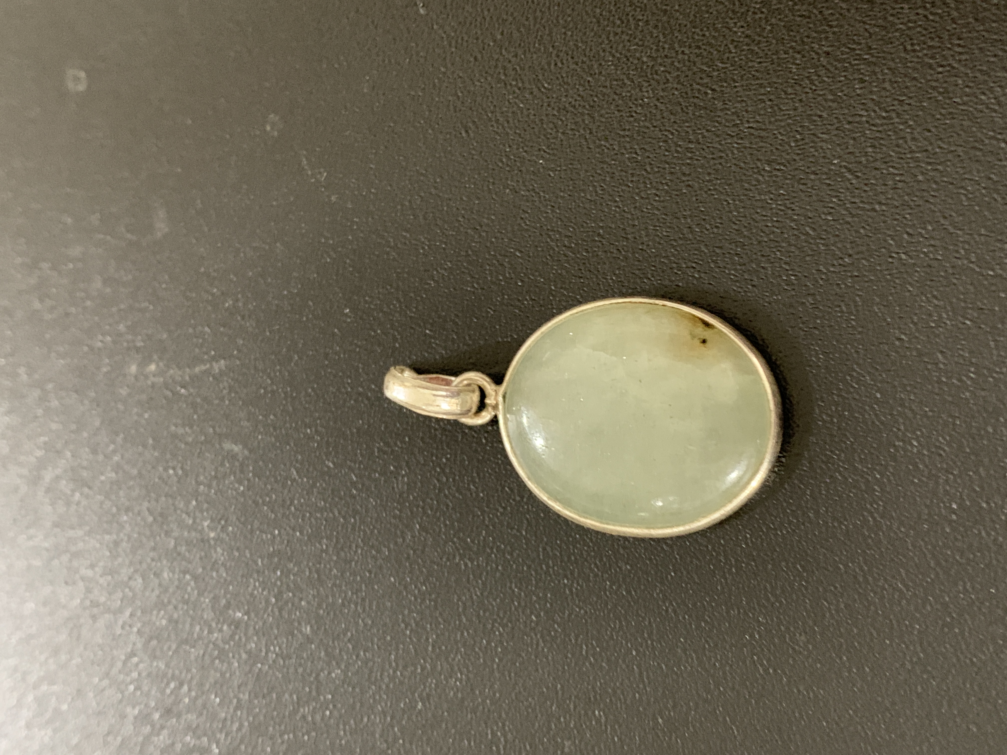 Beryl Silver pendant