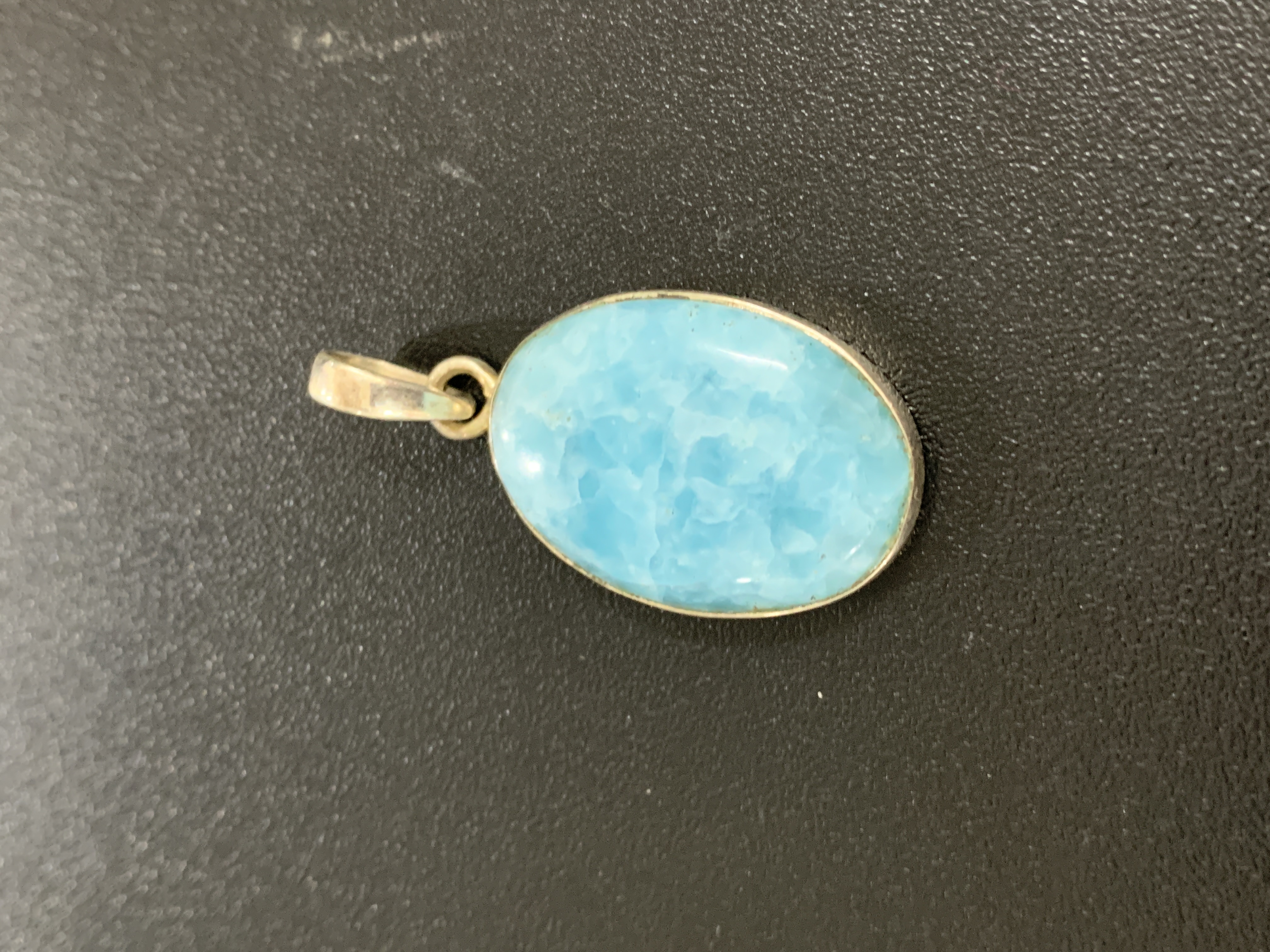 Hypersthene Silver Pendant