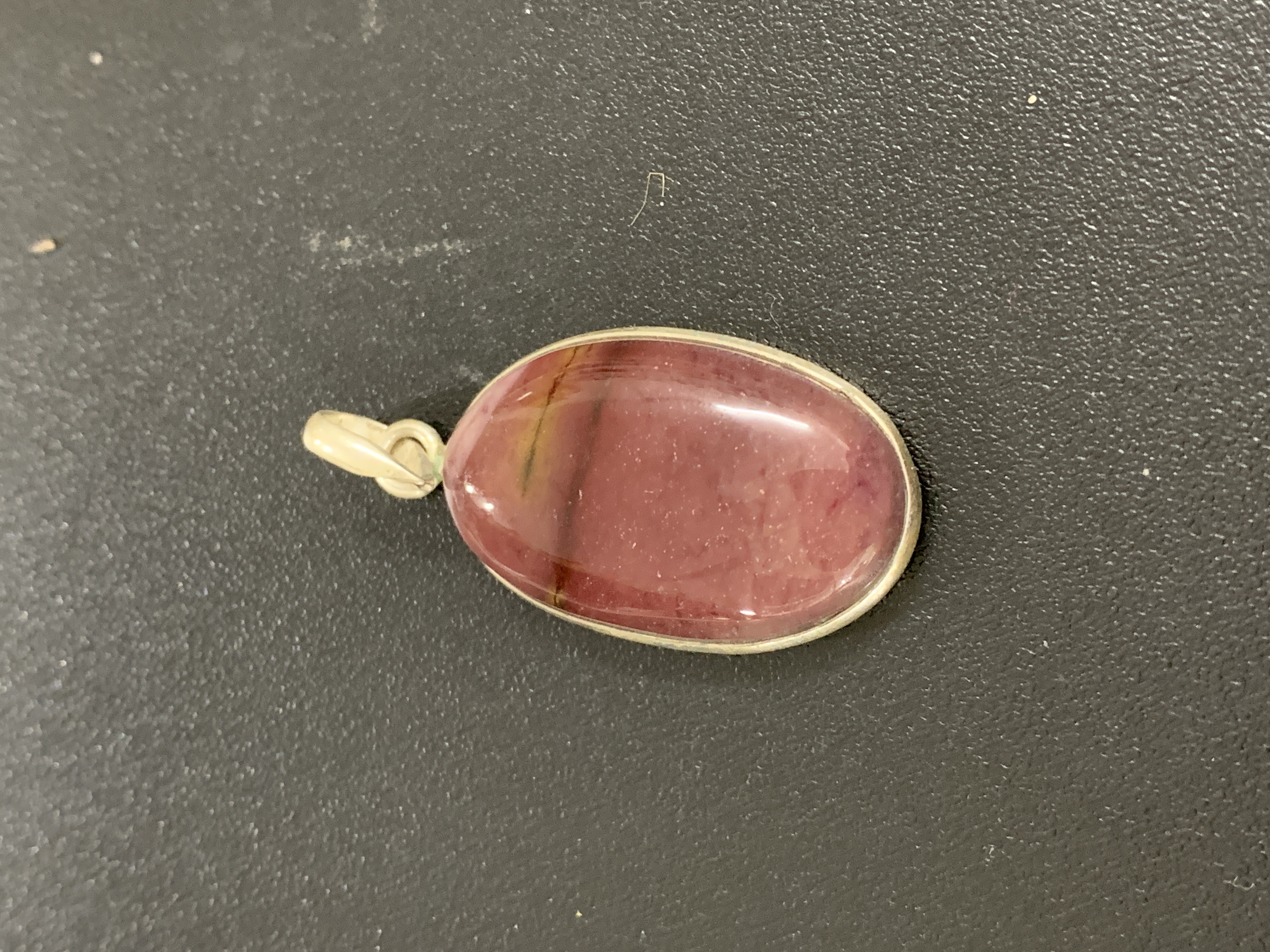Mookaite Jasper Silver Pendant
