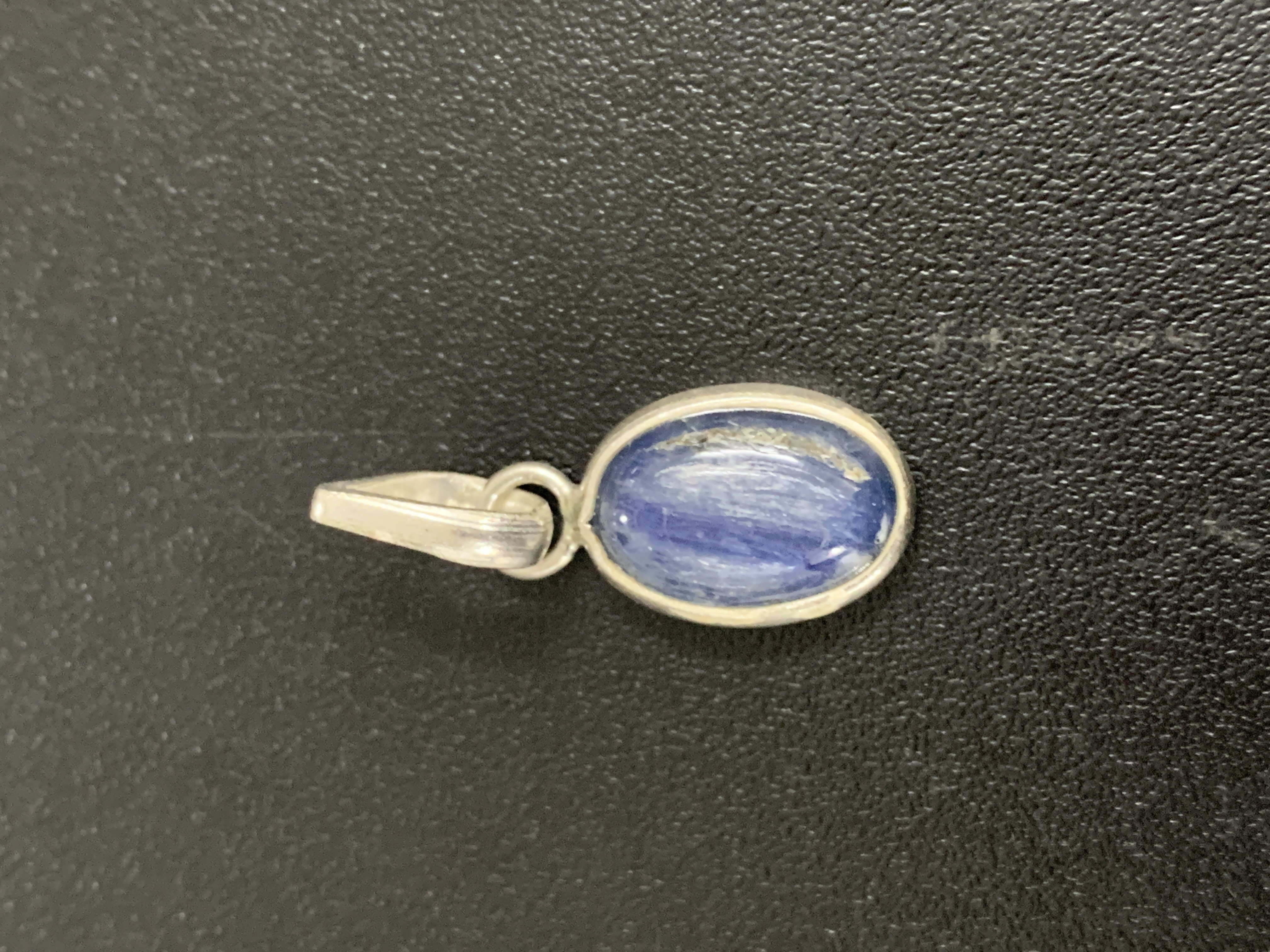 Kyanite Silver Pendant