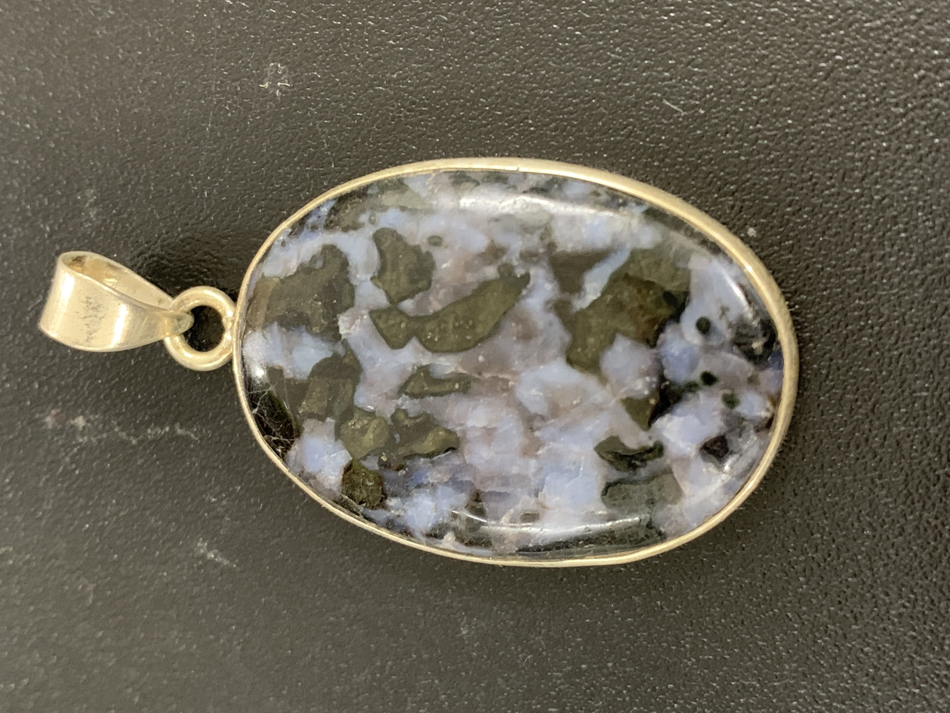 Mystic Merlinite Silver Pendant
