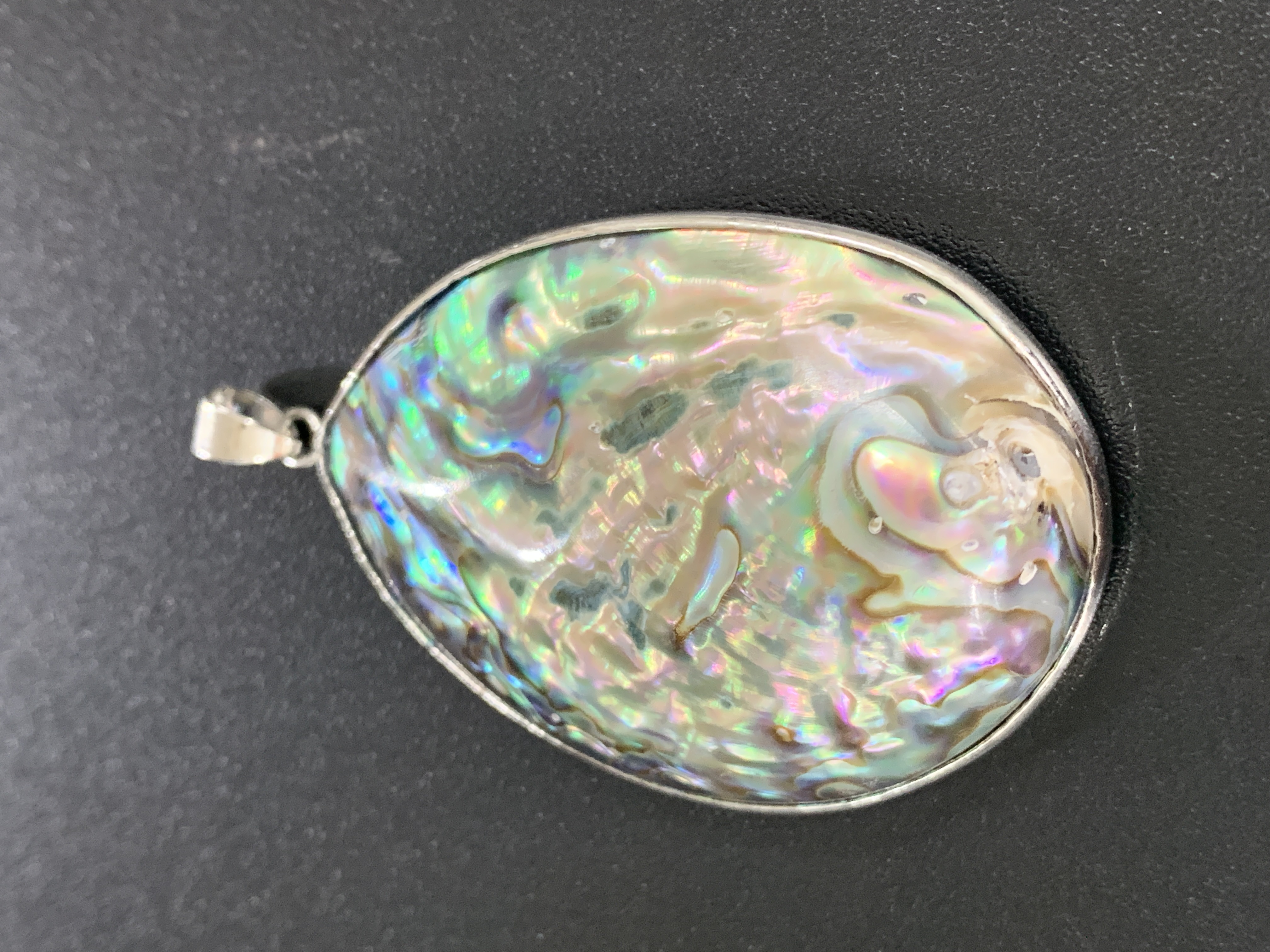 Mother of Pearl Silver Pendant