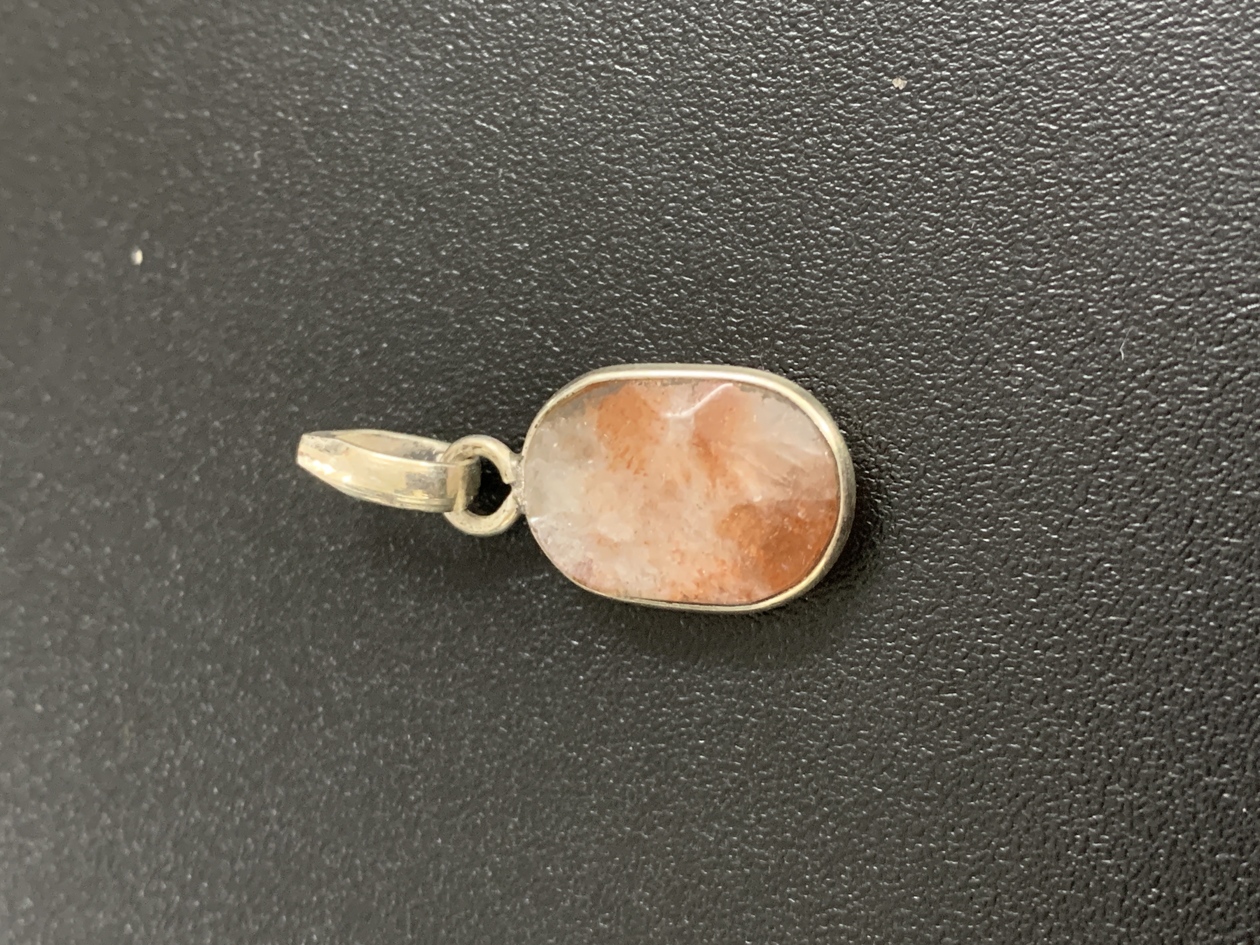 Sunstone Silver Pendant