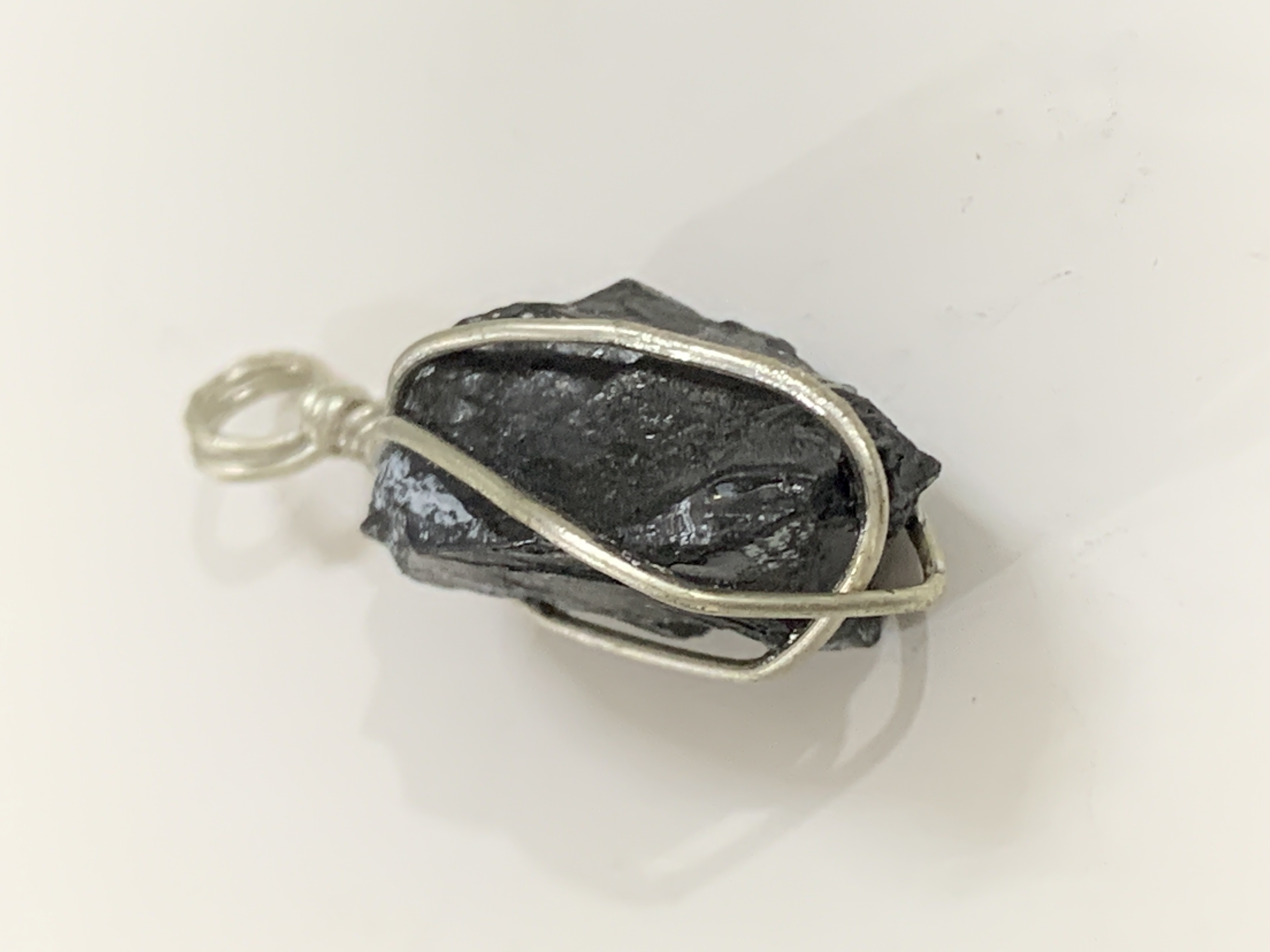 Shungite Silver Pendant