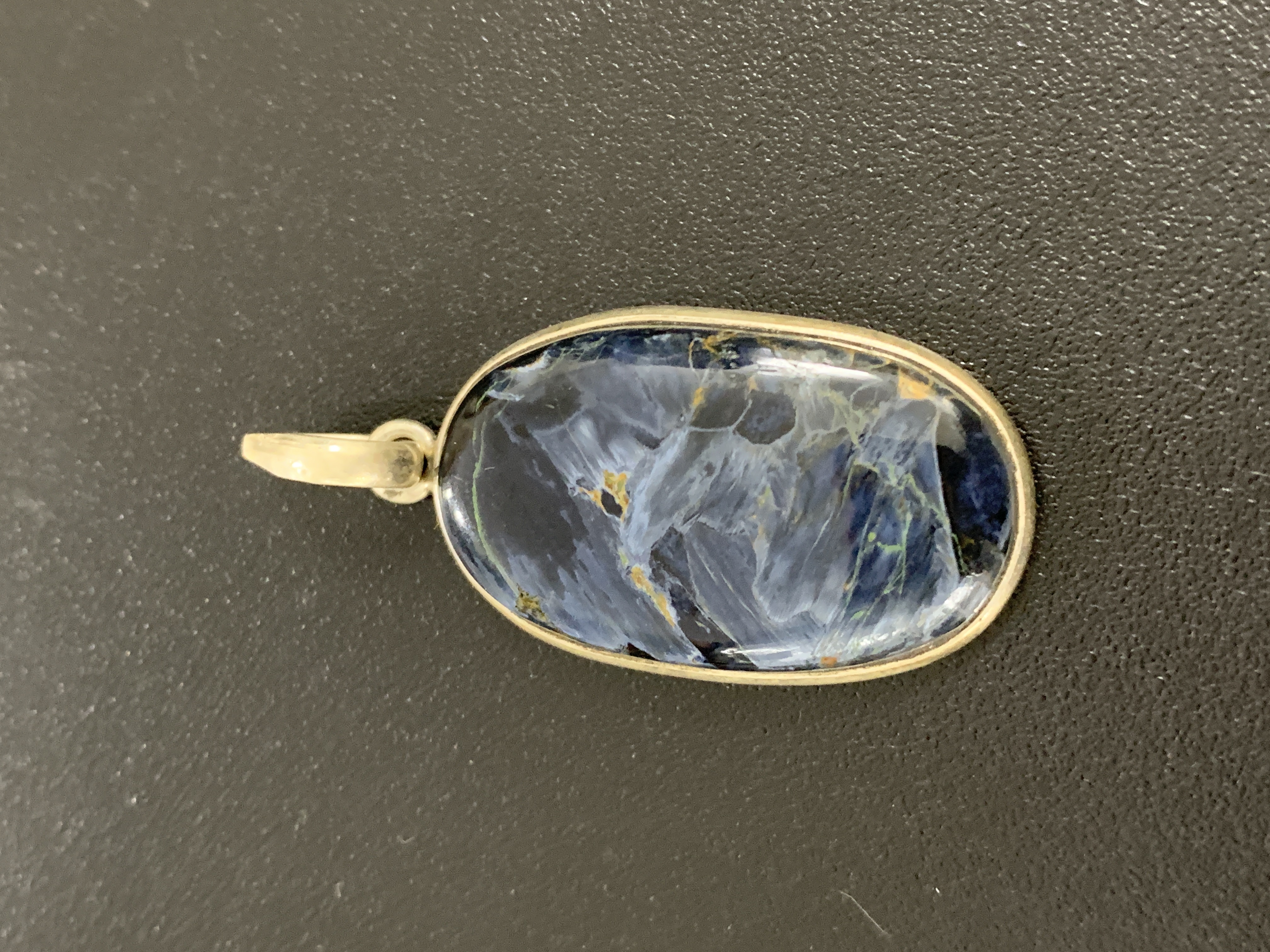 Pietersite Silver Pendant