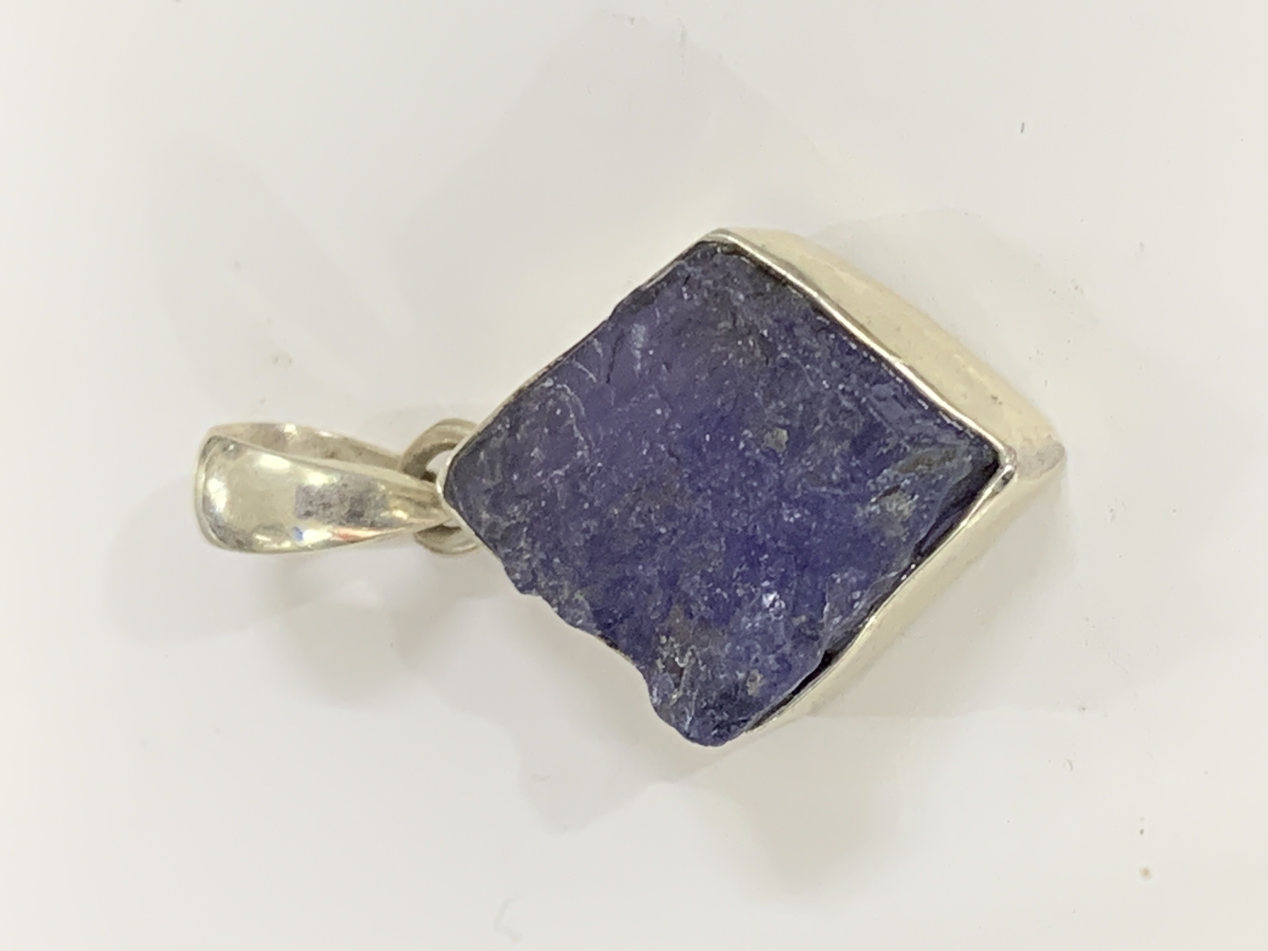Tanzanite Silver Pendant