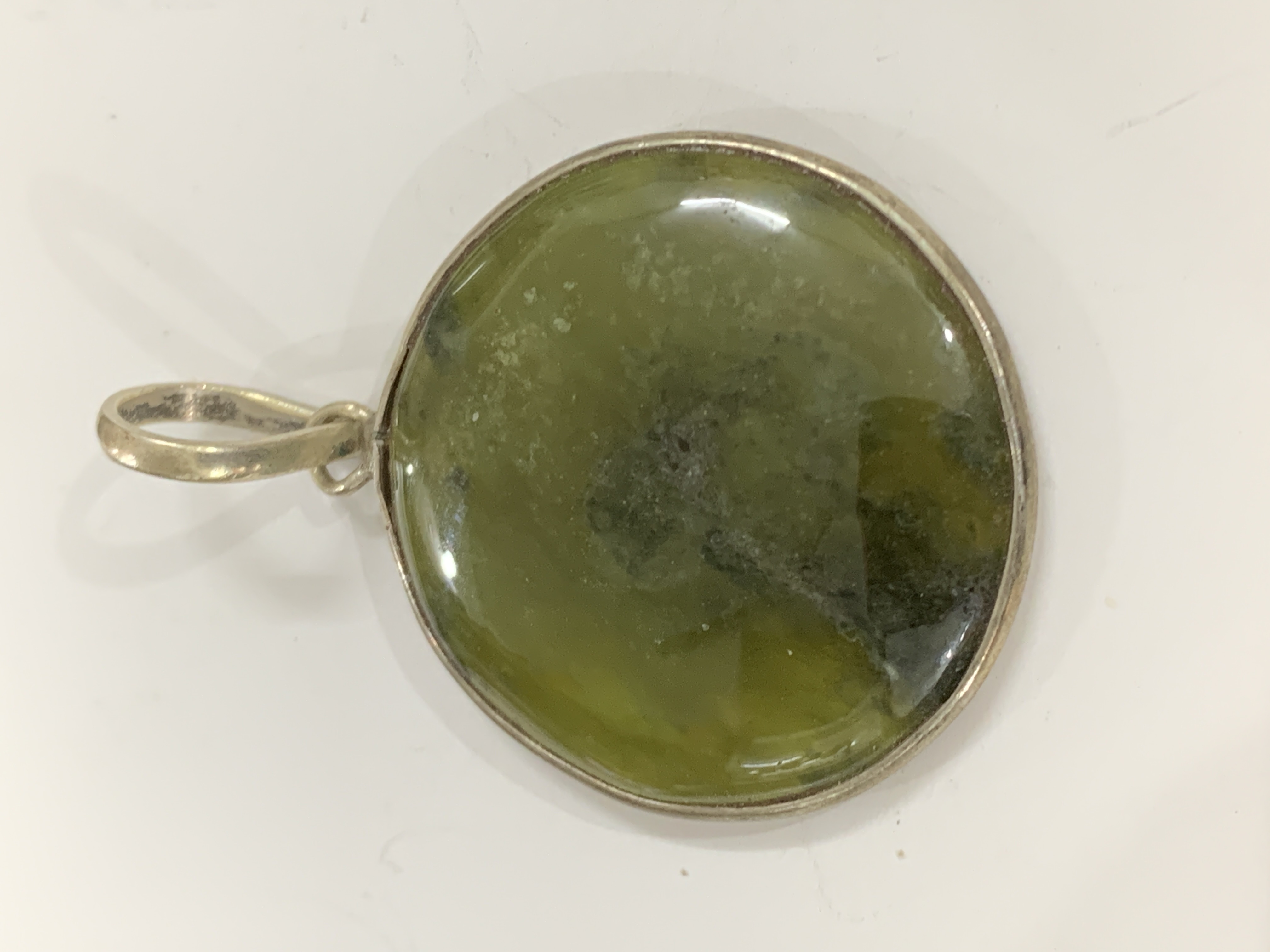 Vasonite Silver Pendant
