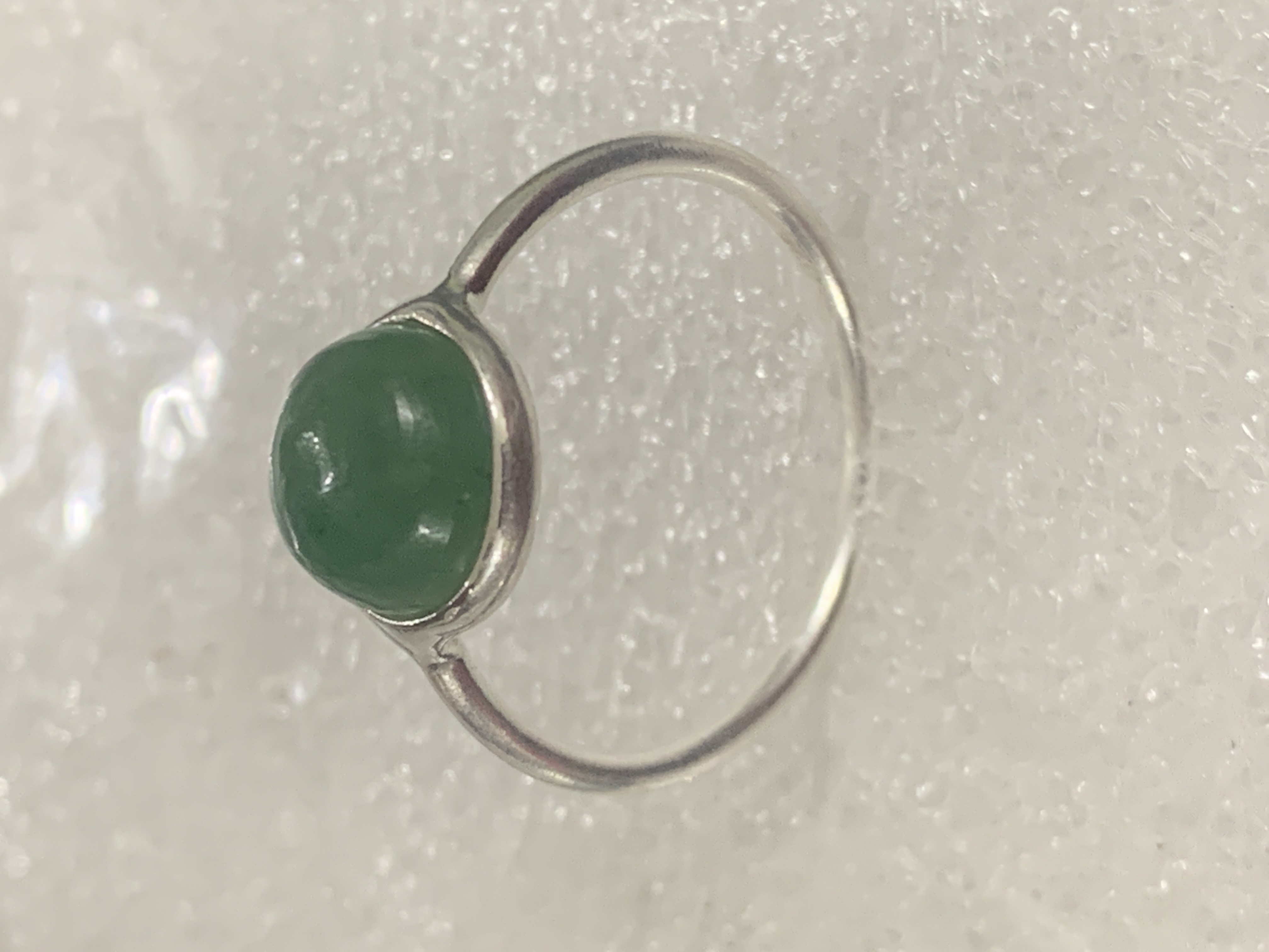 Jade Silver Ring