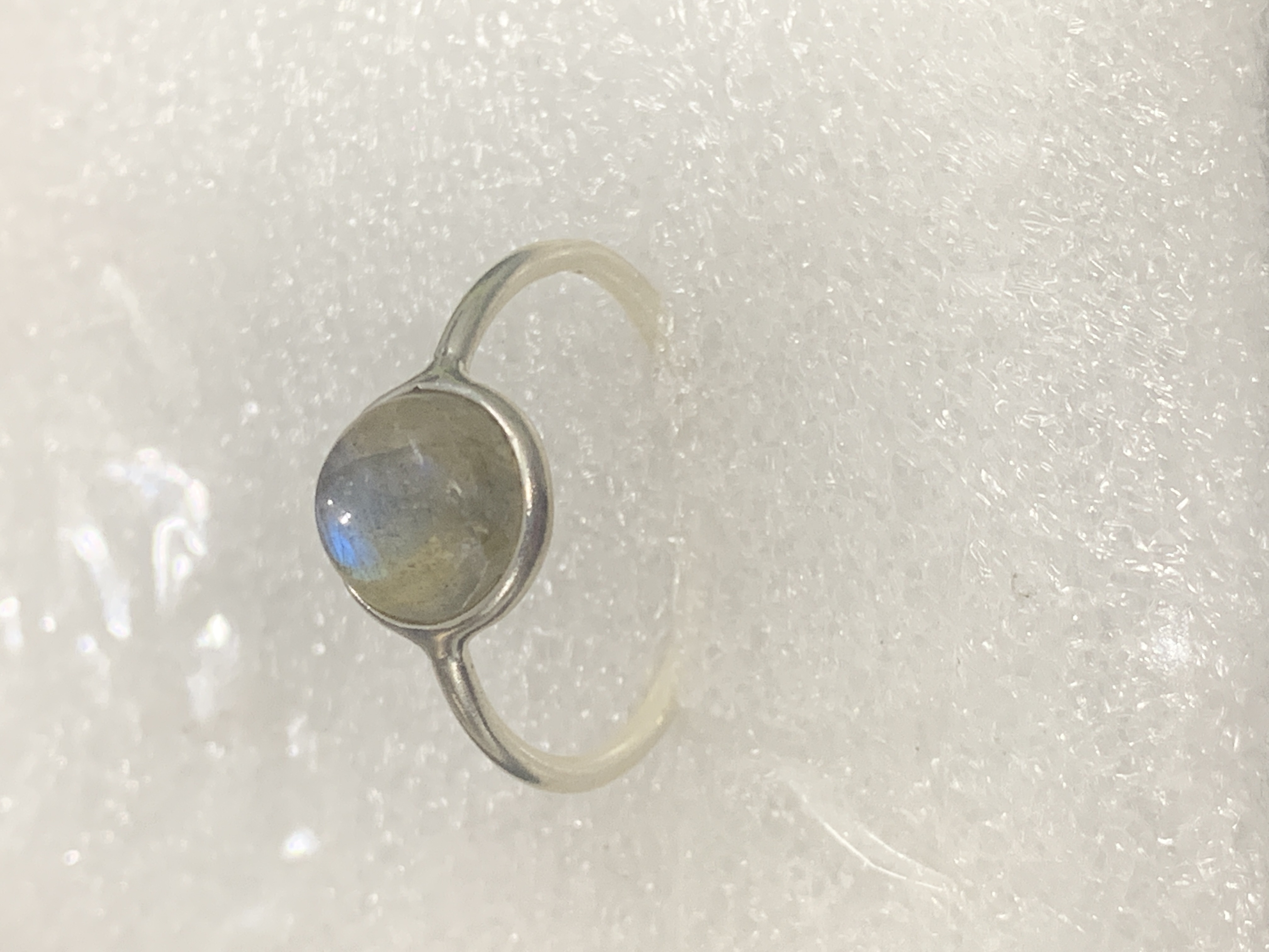 Labradorite Silver Ring