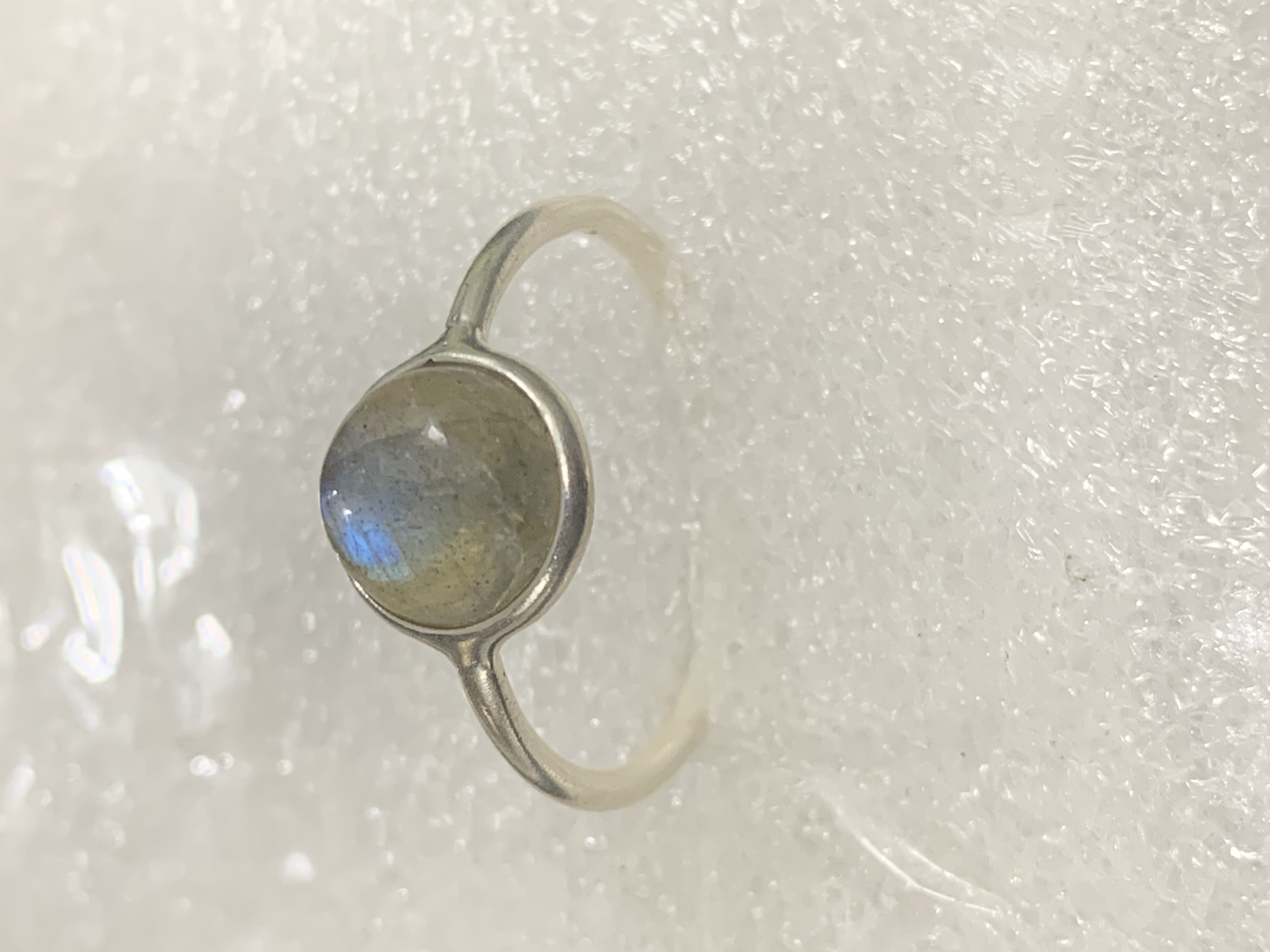 Labradorite Silver Ring