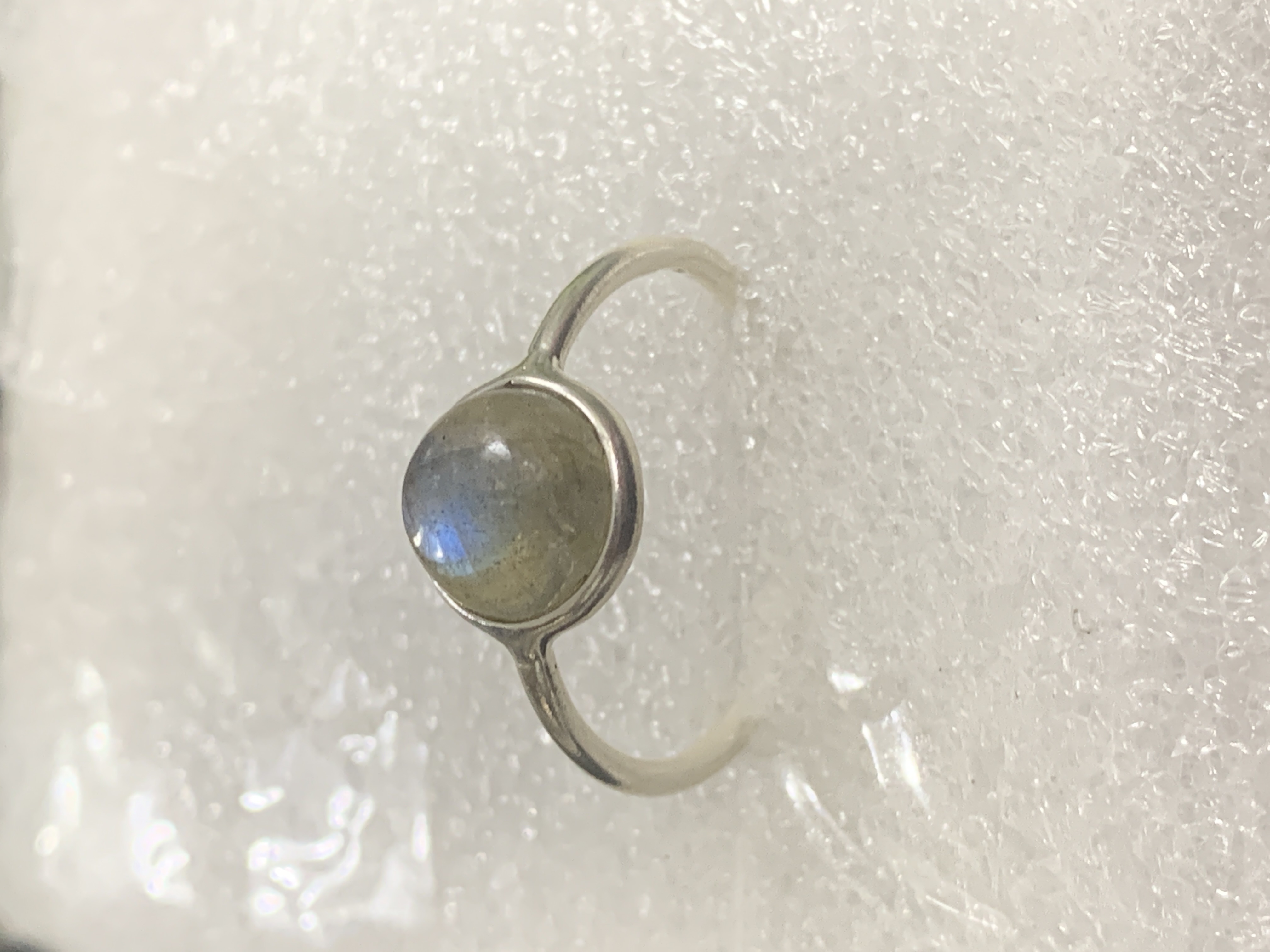 Labradorite Silver Ring