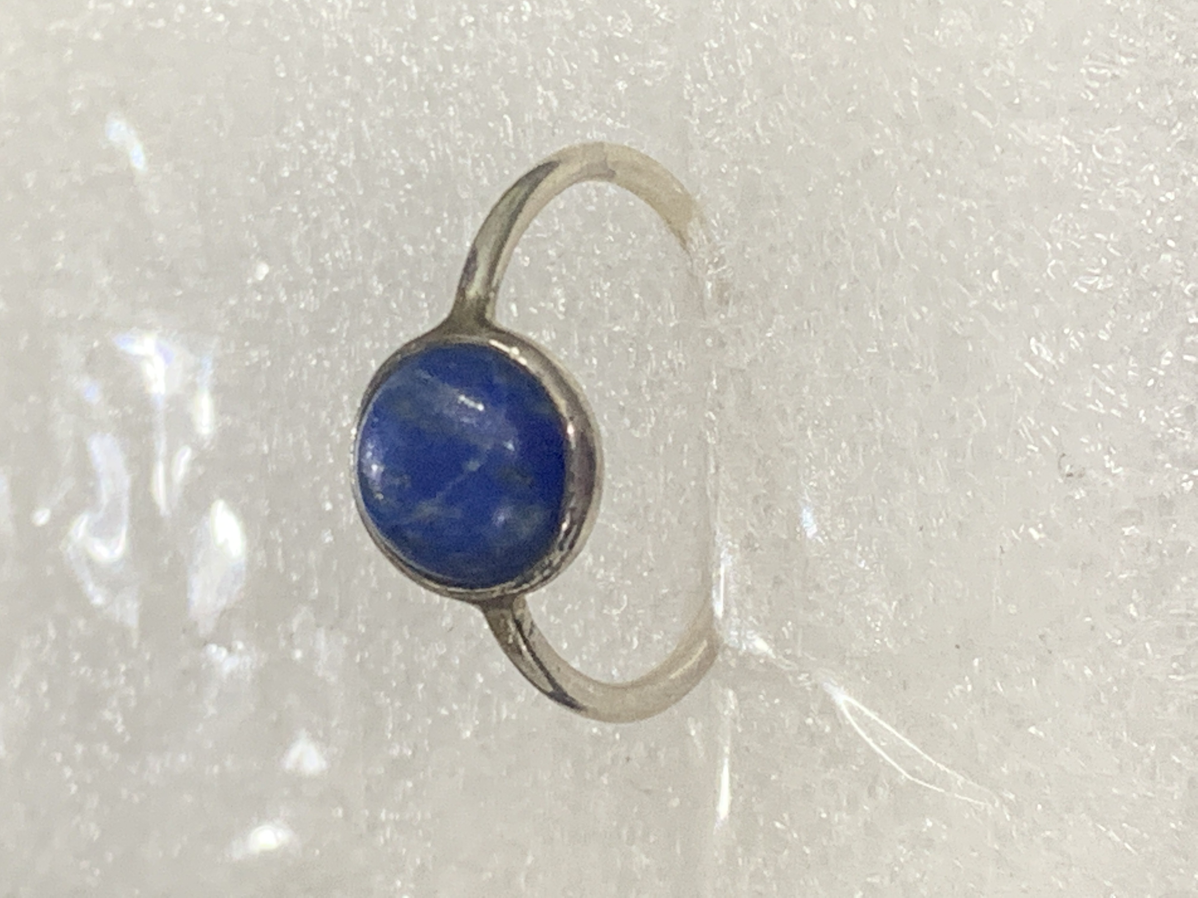 Lapis Lazuli Silver Ring