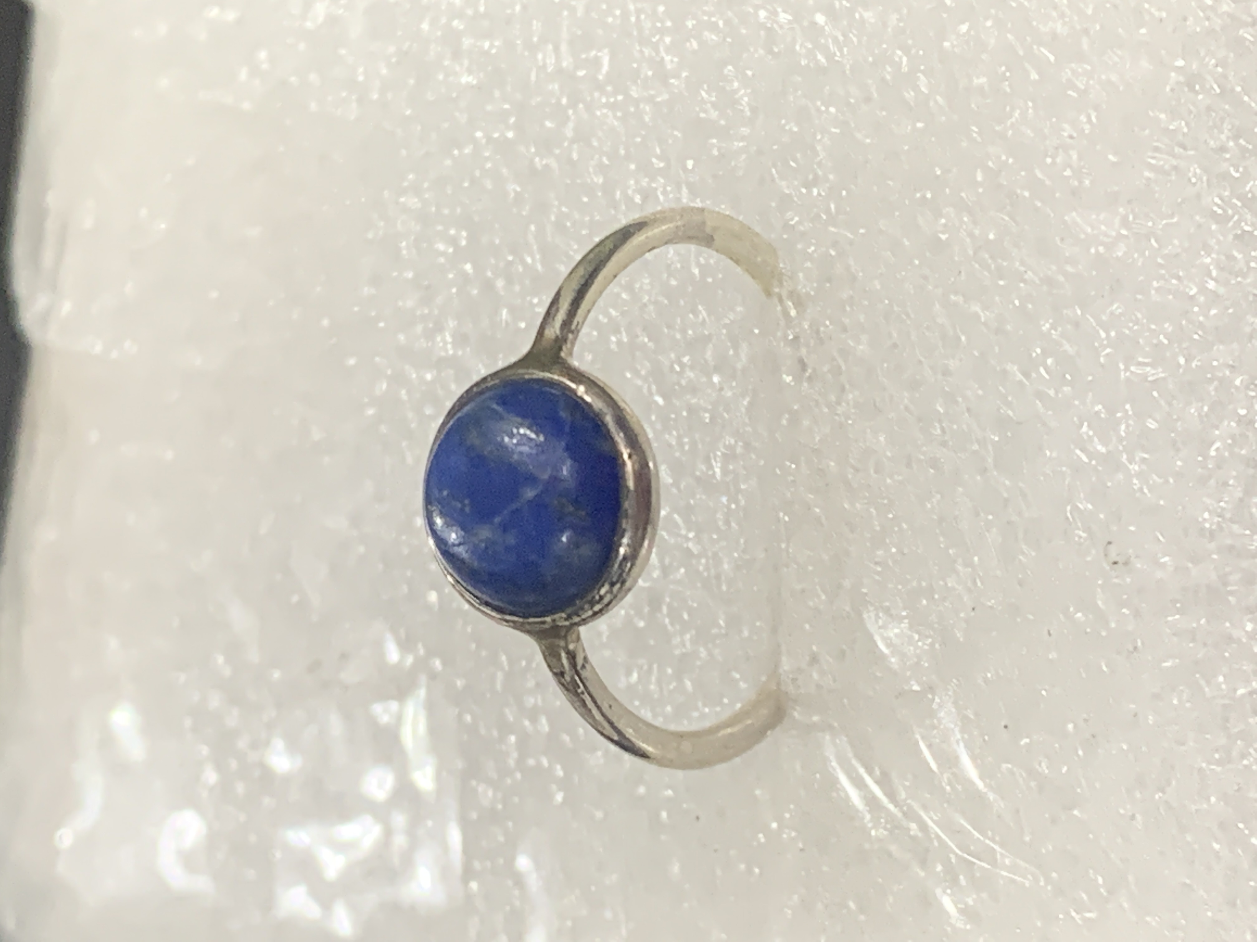Lapis Lazuli Silver Ring