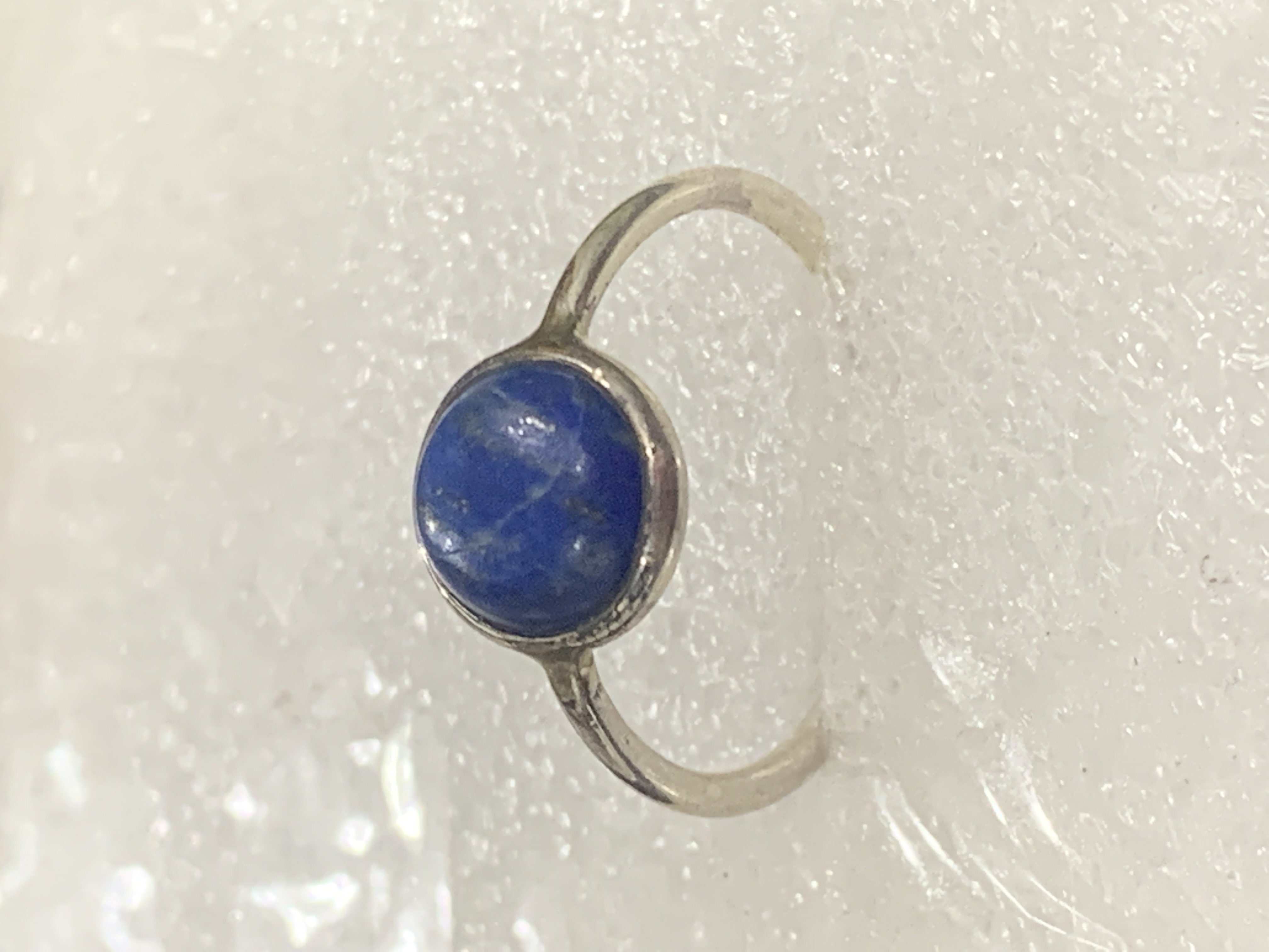 Lapis Lazuli Silver Ring